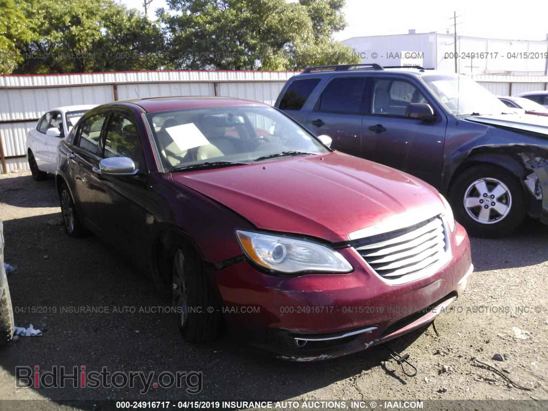 Photo 1C3CCBCG8DN516449 - CHRYSLER 200 2013