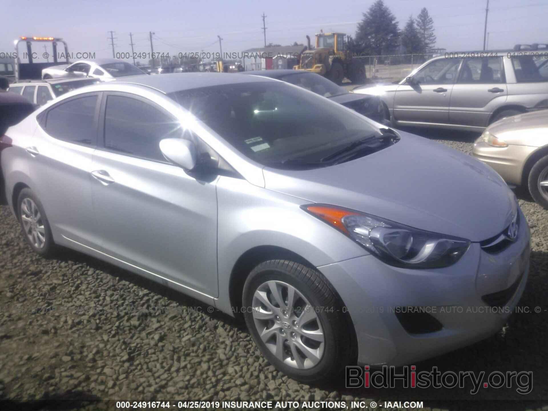 Photo 5NPDH4AE1BH012885 - HYUNDAI ELANTRA 2011