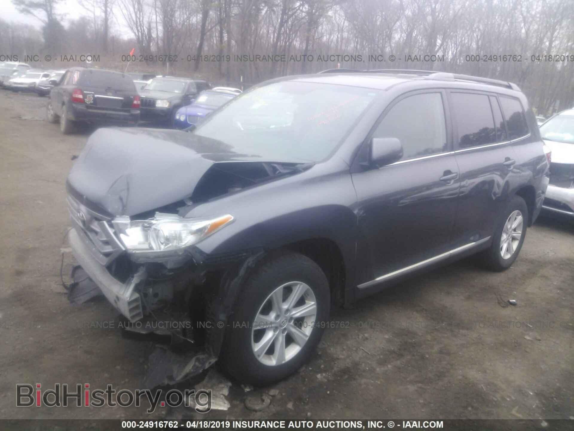 2012 TOYOTA HIGHLANDER - VIN: 5TDBK3EH2CS096556 - Фото 2