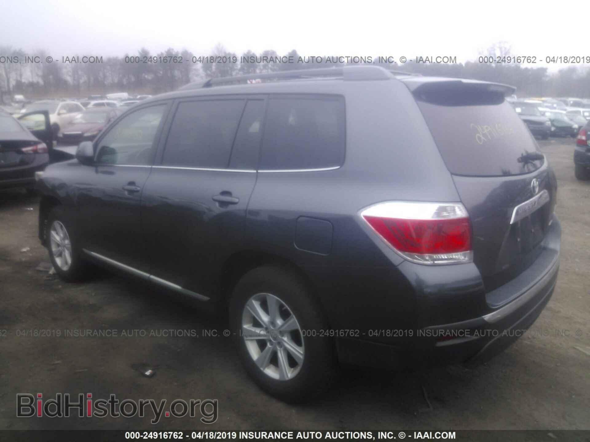 2012 TOYOTA HIGHLANDER - VIN: 5TDBK3EH2CS096556 - Фото 3