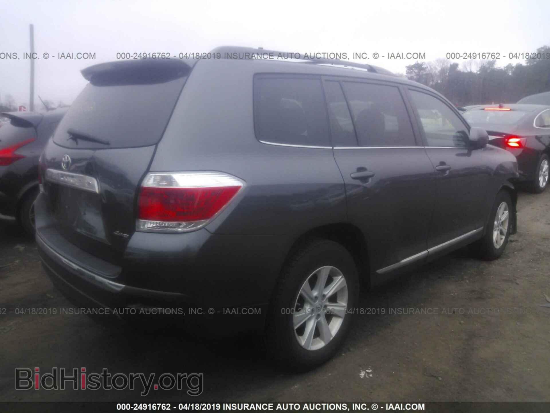 2012 TOYOTA HIGHLANDER - VIN: 5TDBK3EH2CS096556 - Фото 4