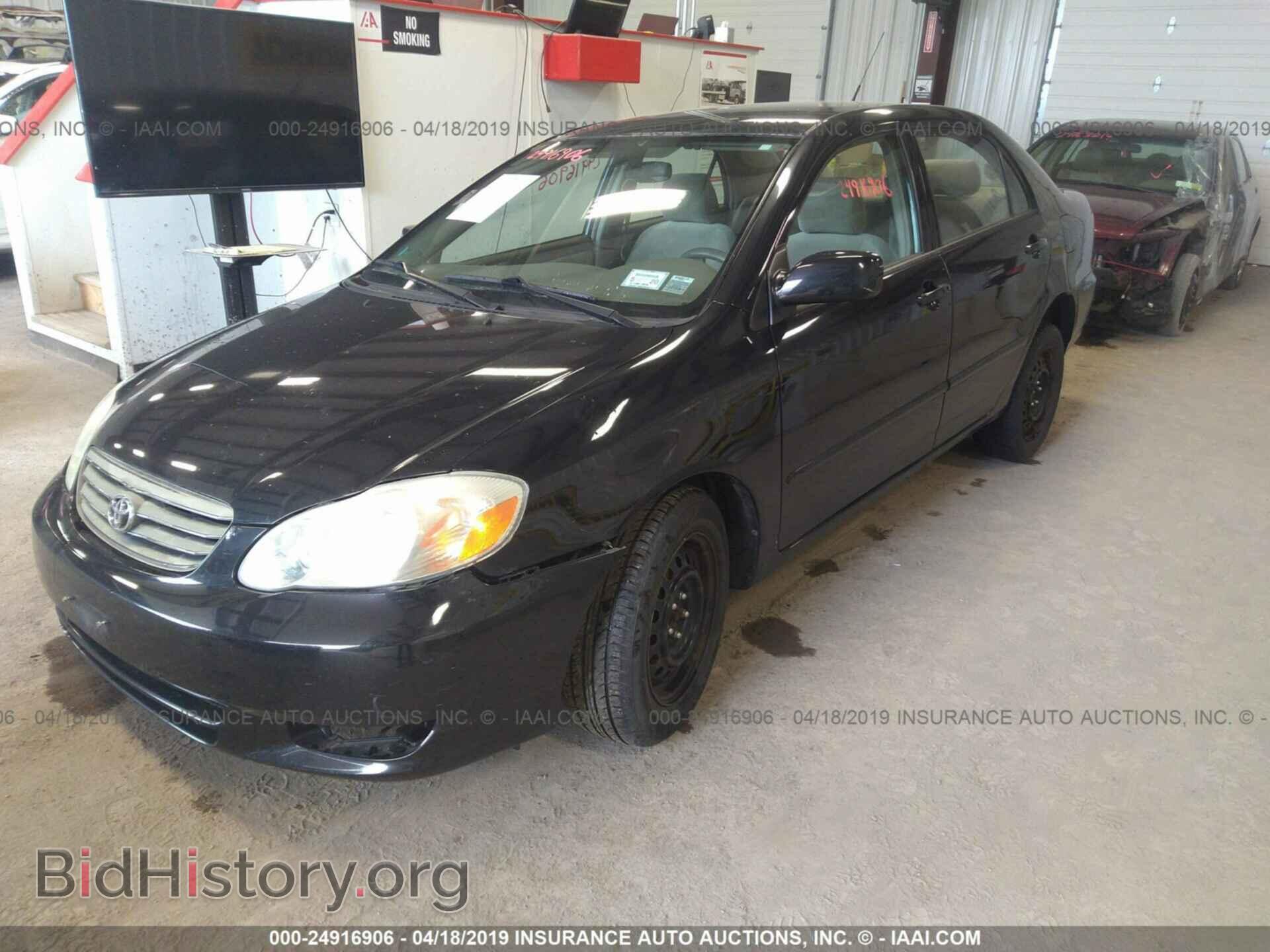 2003 TOYOTA COROLLA - VIN: 2T1BR32E73C038909 - Фото 2
