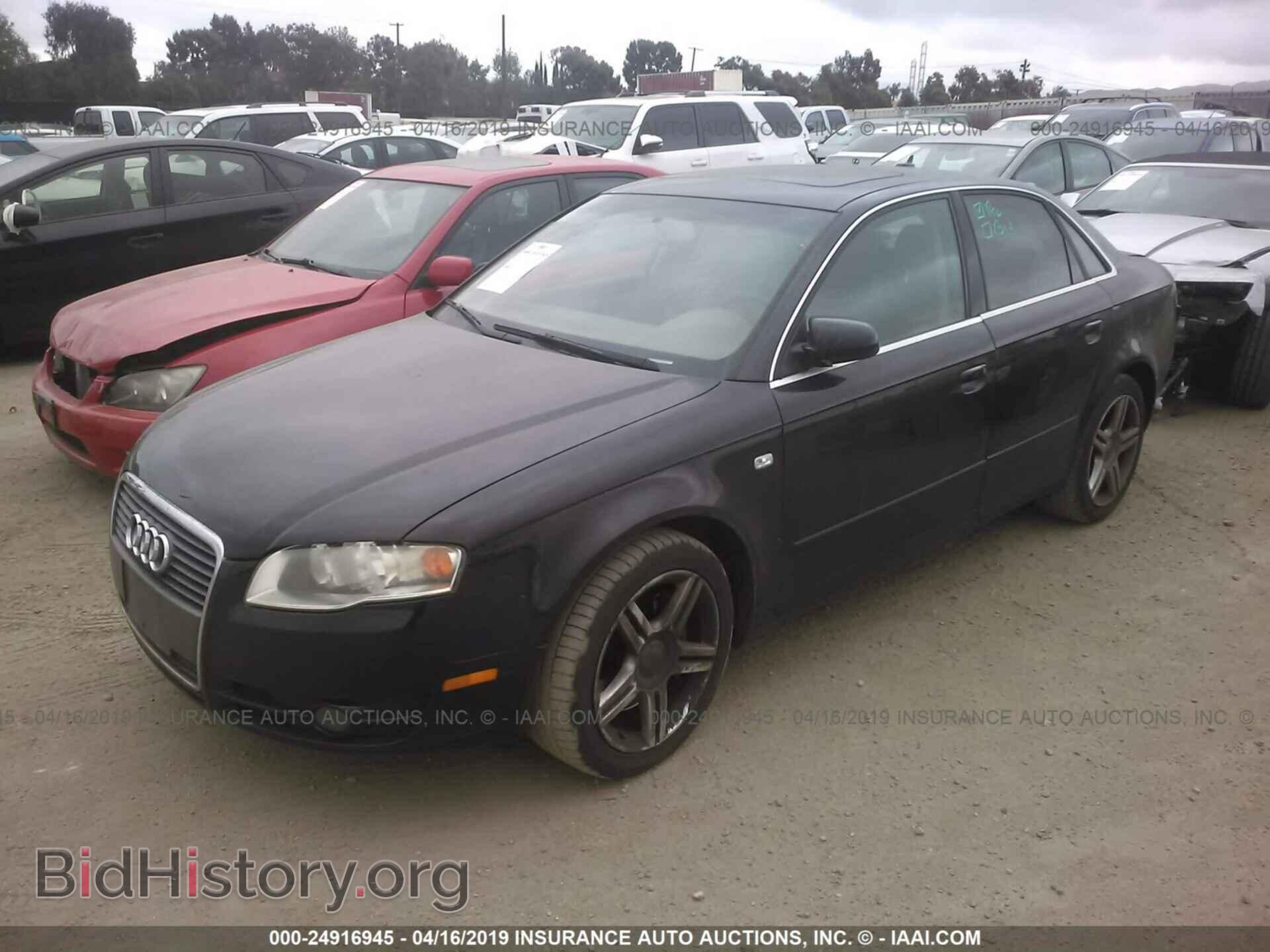 2007 AUDI A4 - VIN: WAUAF78E97A271961 - Фото 2