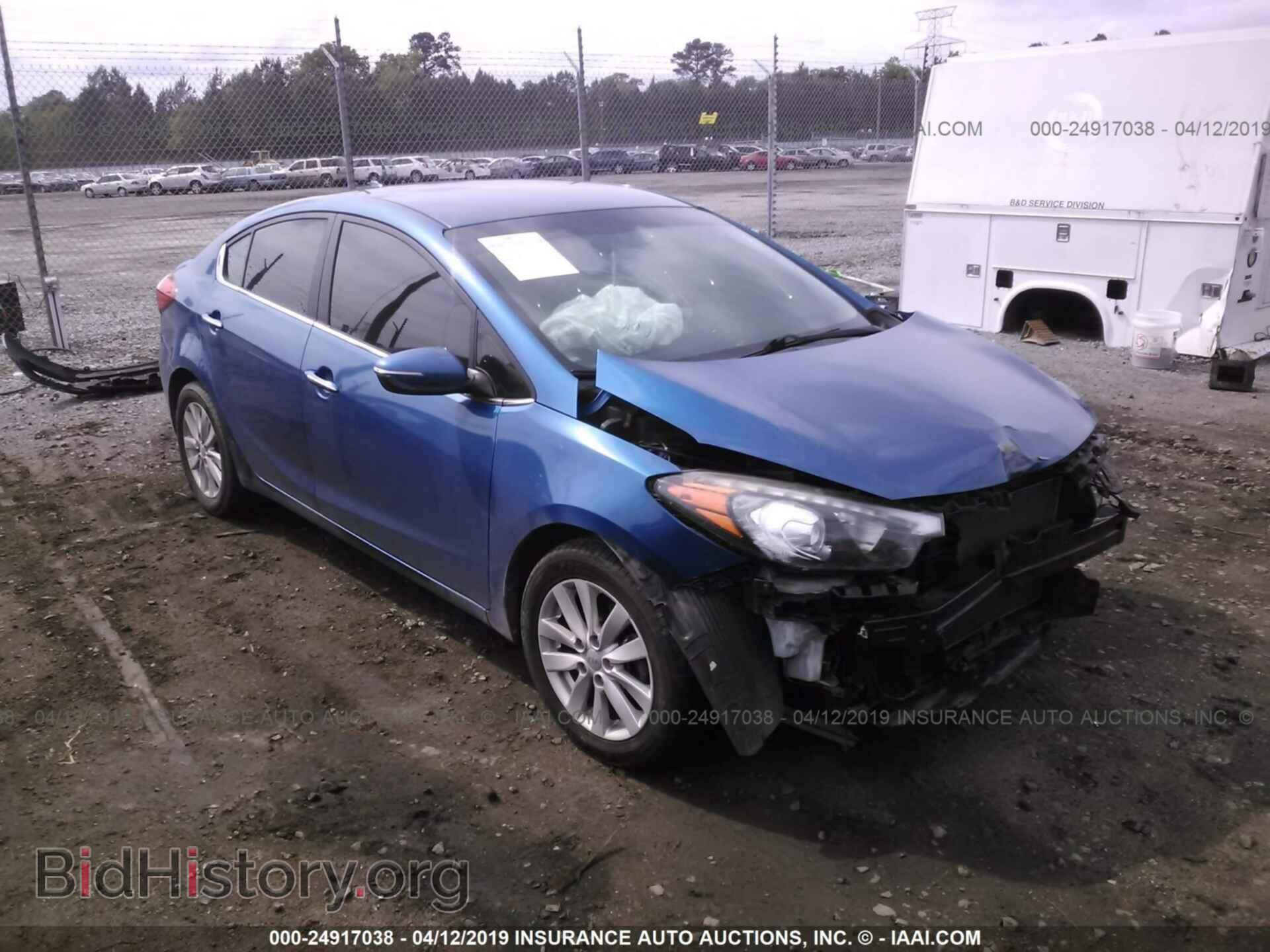 Фотография KNAFX4A89E5151783 - KIA FORTE 2014