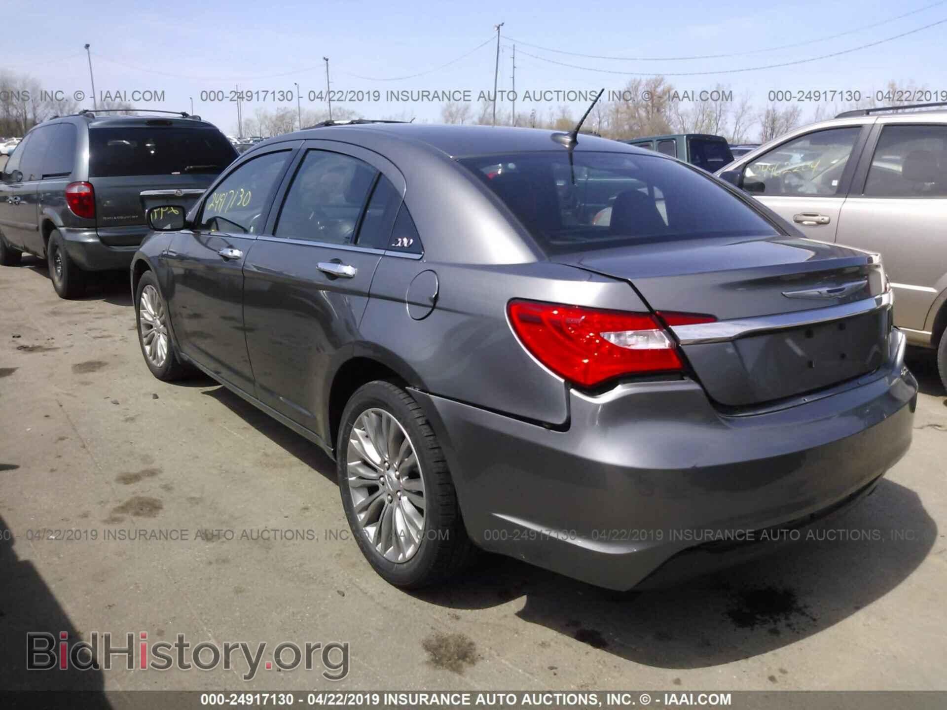 2012 CHRYSLER 200 - VIN: 1C3CCBCB2CN307159 - Фото 3