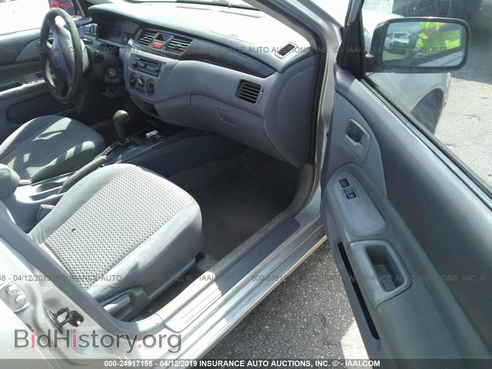 2002 MITSUBISHI LANCER - VIN: JA3AJ26E52U012574 - Photo 5