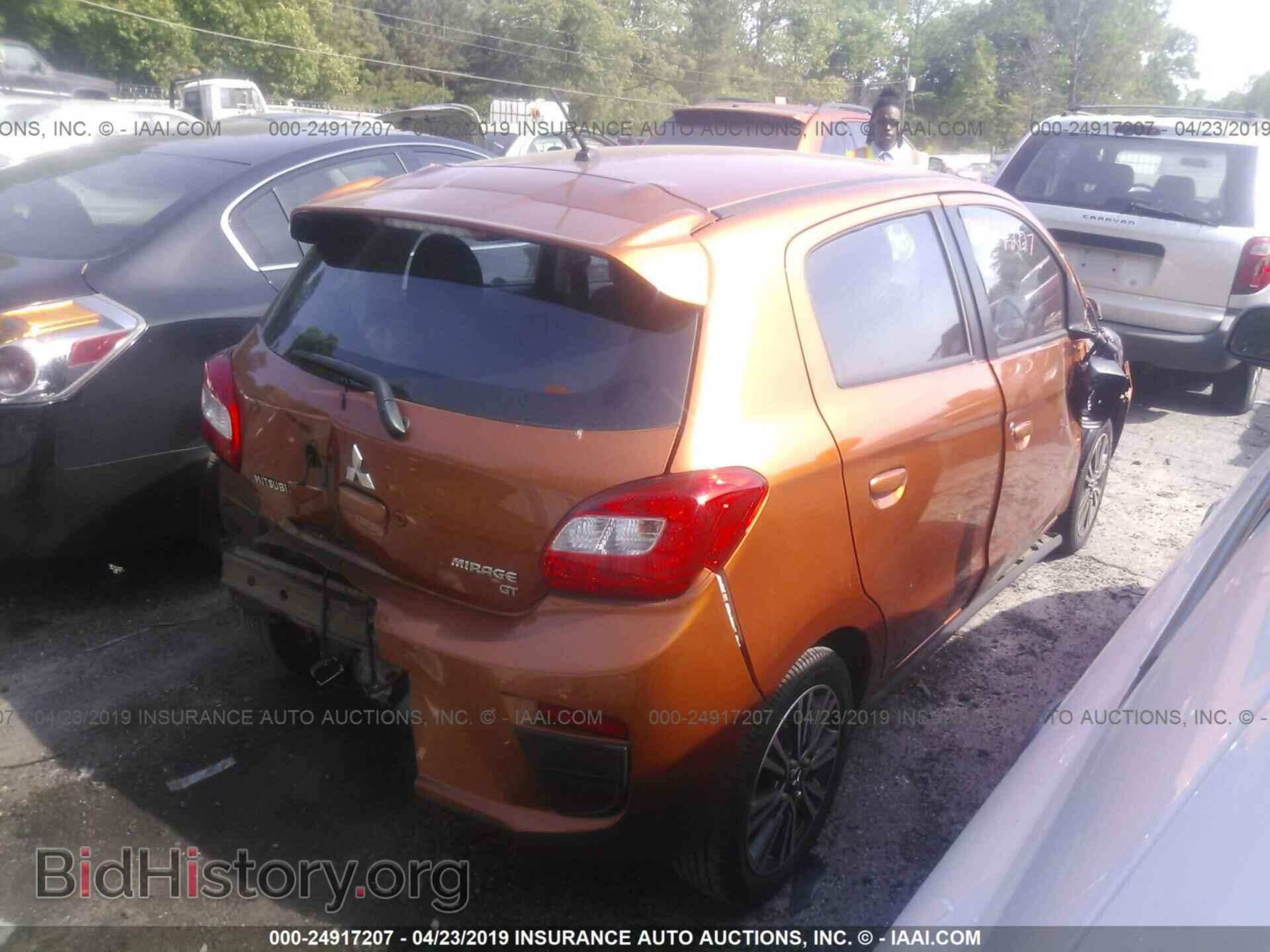 2017 MITSUBISHI MIRAGE - VIN: ML32A5HJXHH000345 - Фото 4
