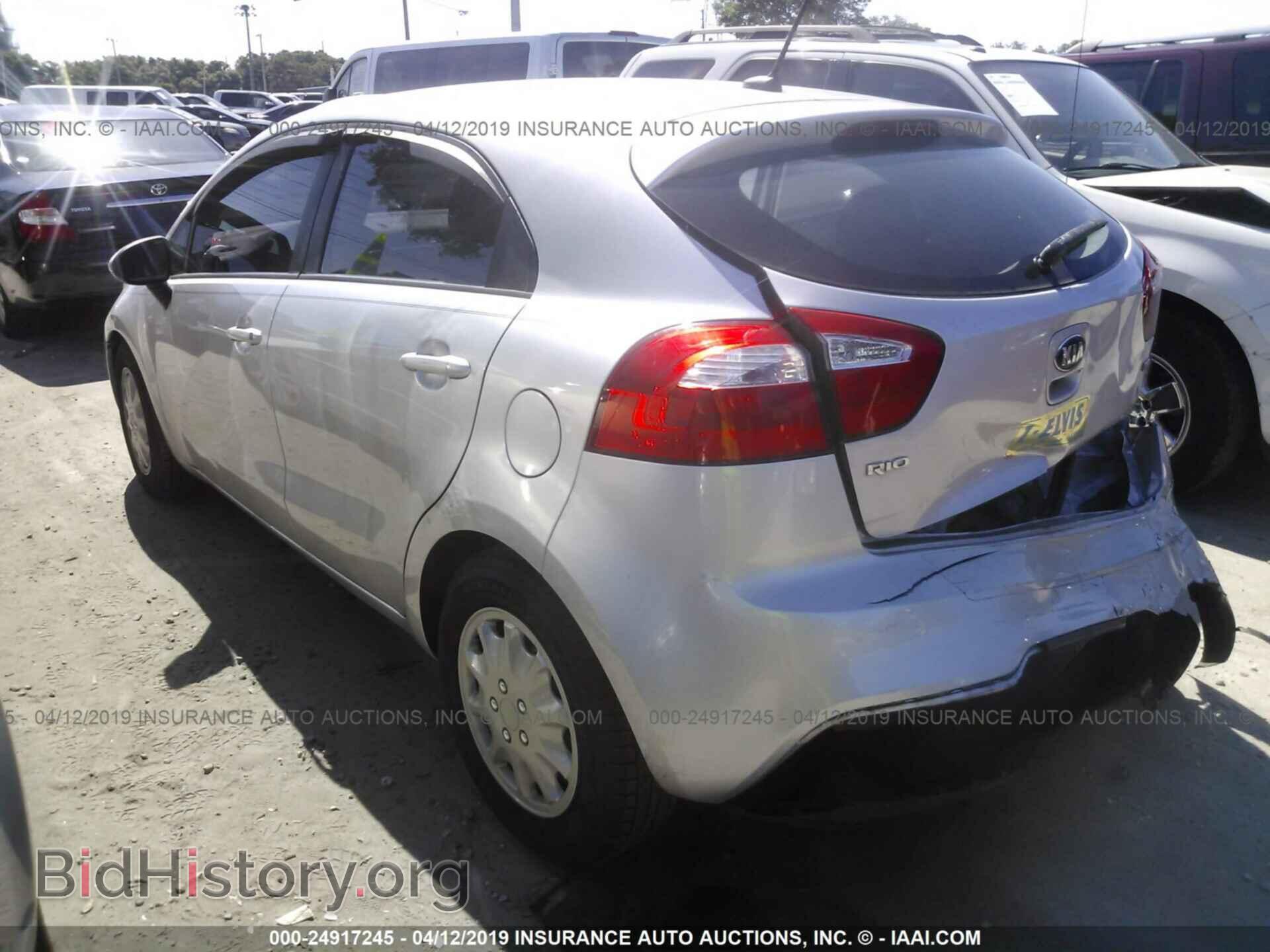 2013 KIA RIO - VIN: KNADM5A33D6205677 - Фото 3