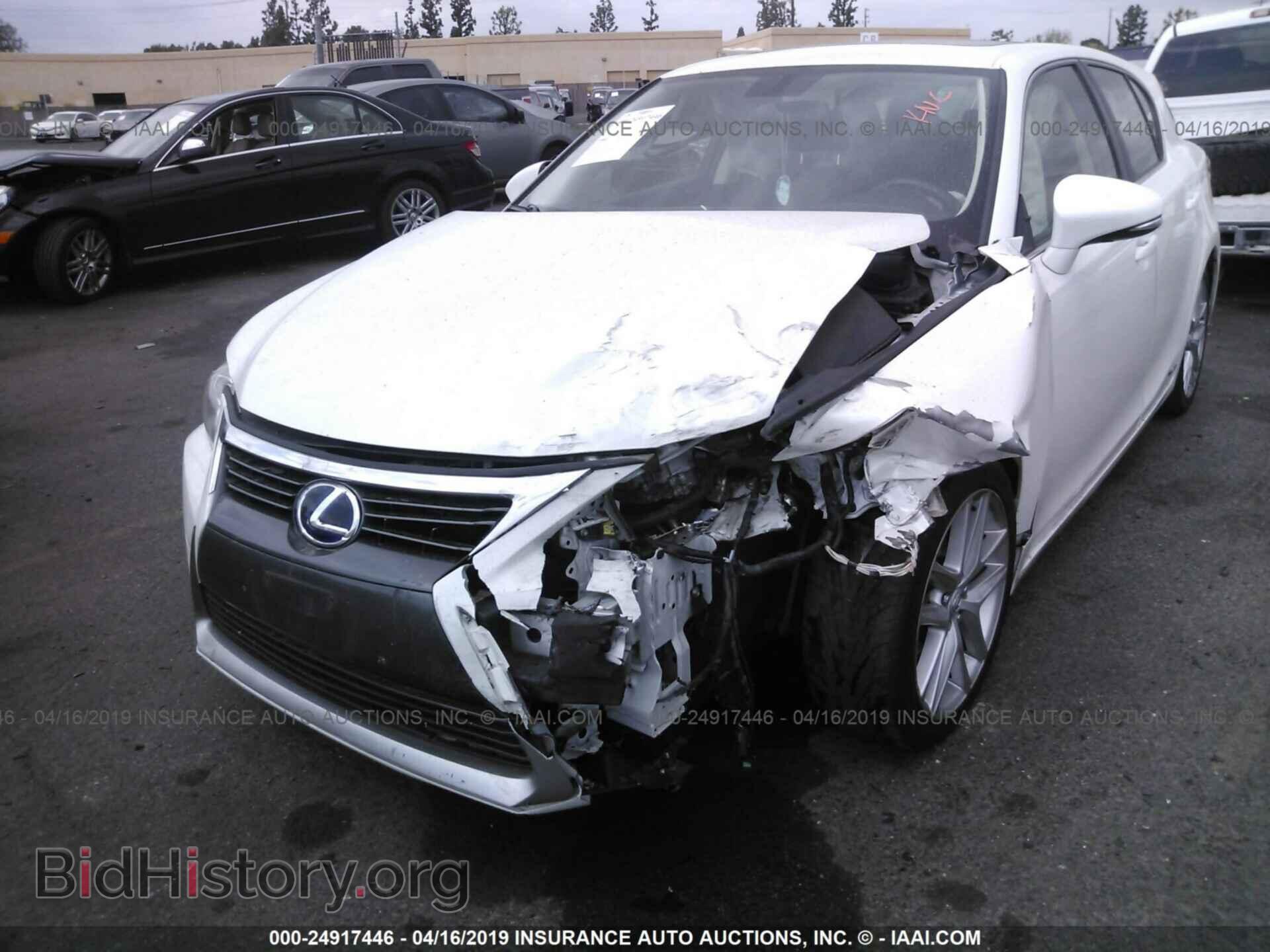 2014 LEXUS CT - VIN: JTHKD5BH8E2199452 - Фото 2