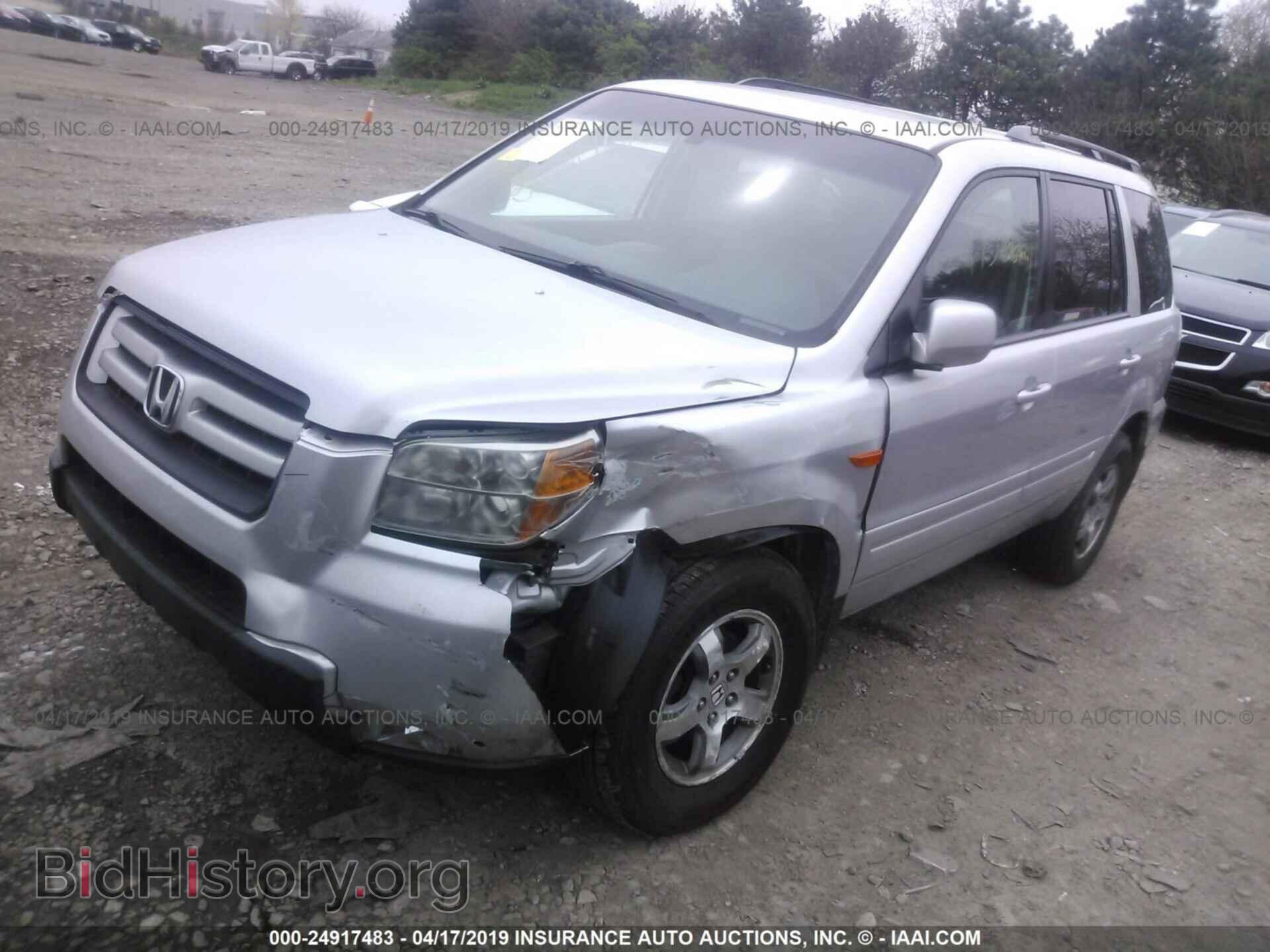 2006 HONDA PILOT - VIN: 2HKYF18606H537446 - Фото 2