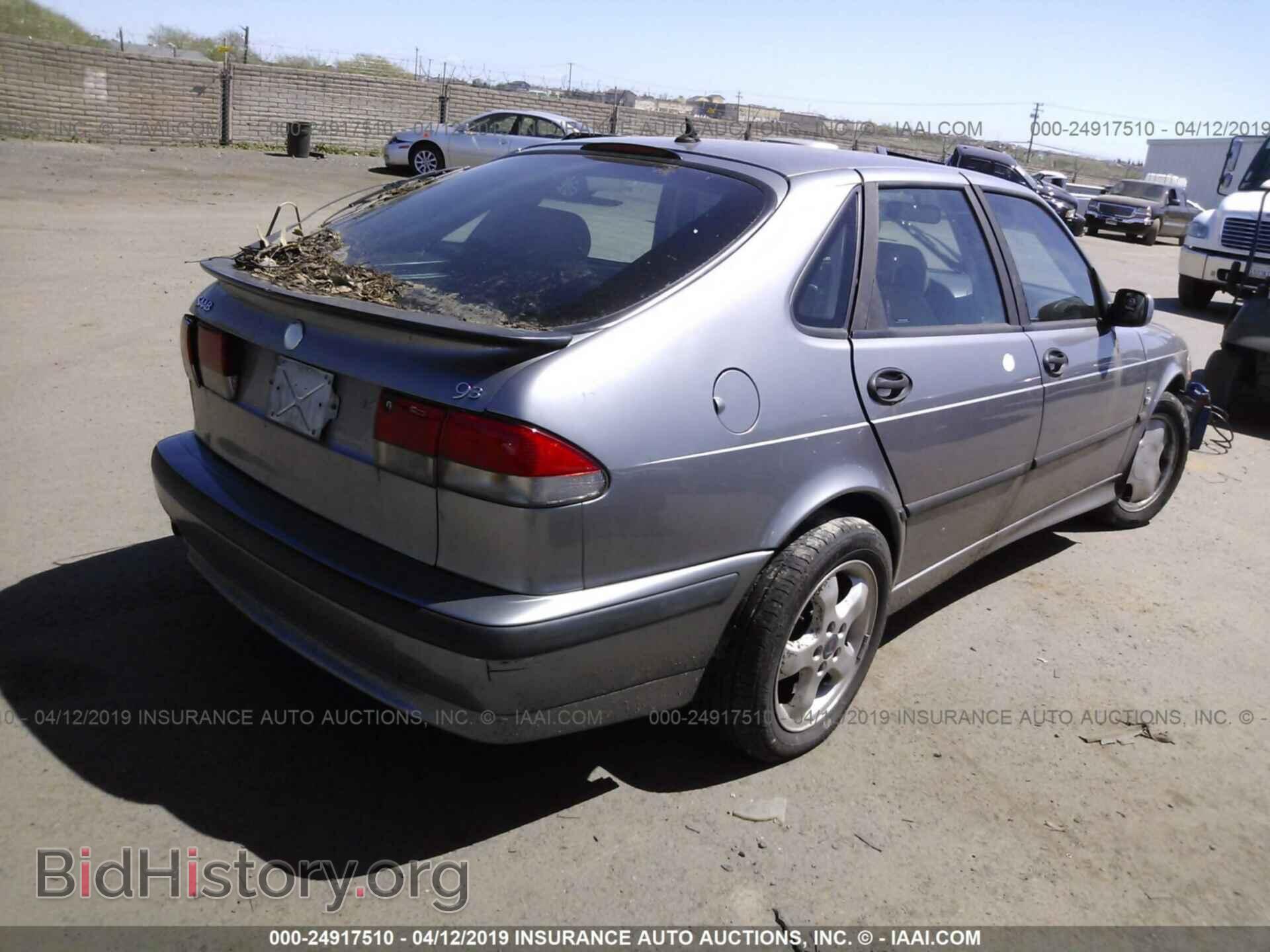 2001 SAAB 9-3 - VIN: YS3DF55K512052908 - Photo 4