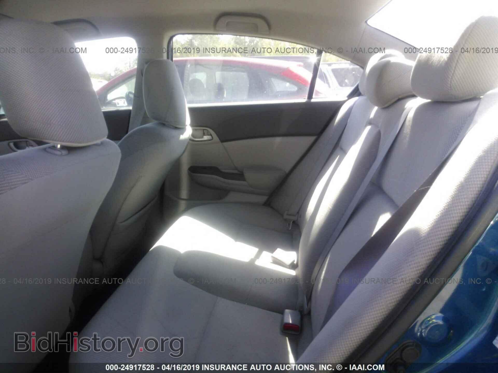 2012 HONDA CIVIC - VIN: 2HGFB2F59CH507256 - Фото 8