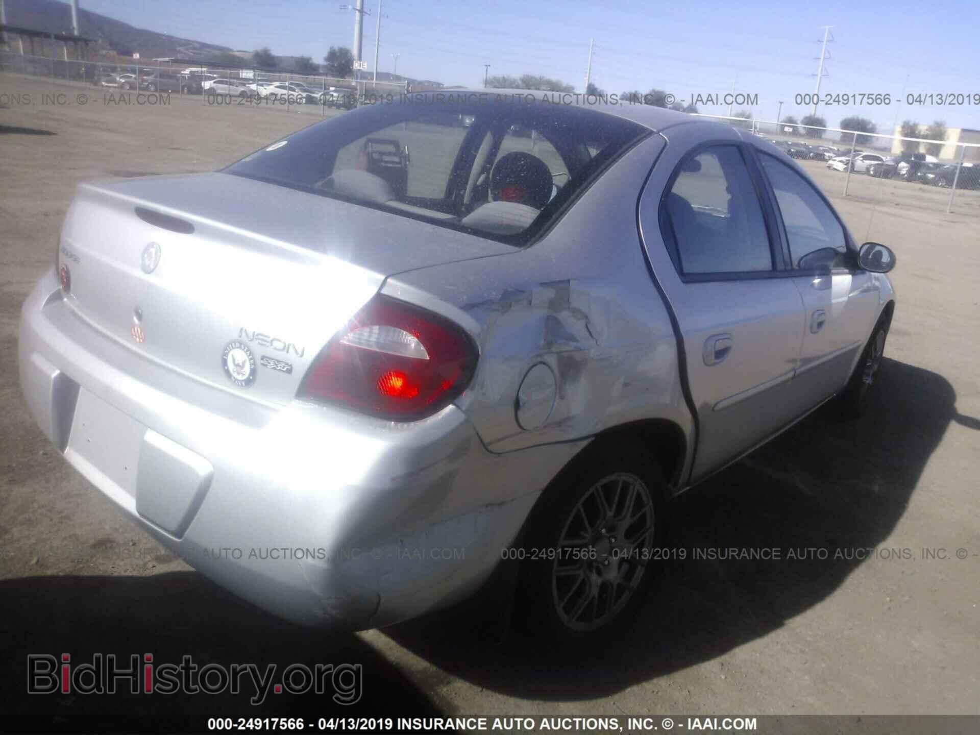 2005 DODGE NEON - VIN: 1B3ES56C75D124332 - Фото 4