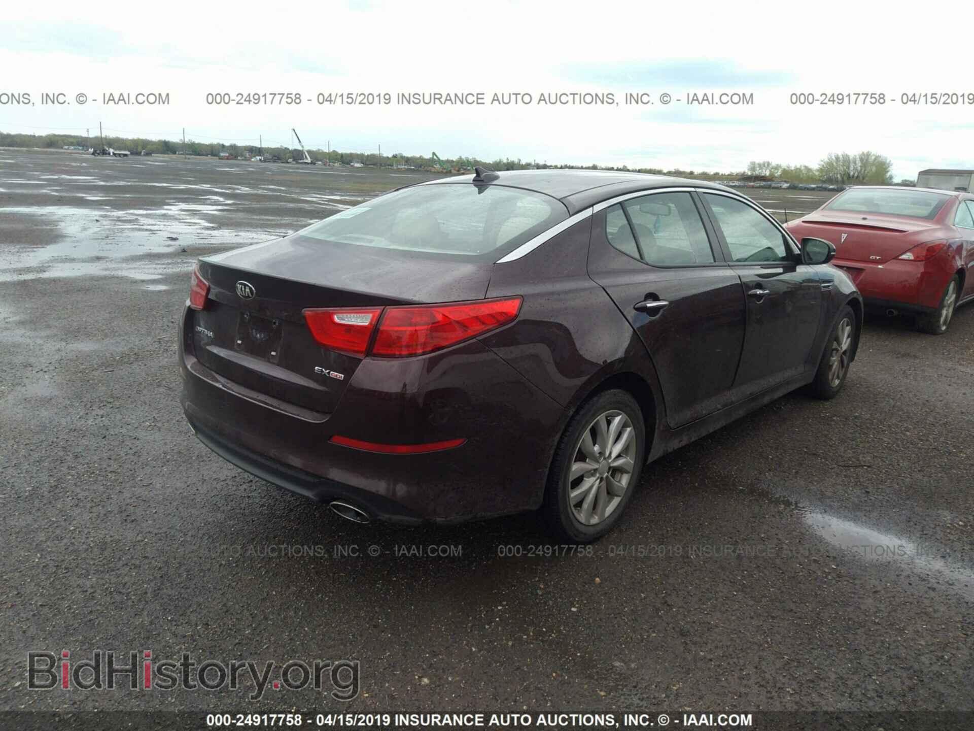 2015 KIA OPTIMA - VIN: 5XXGN4A78FG453731 - Фото 2