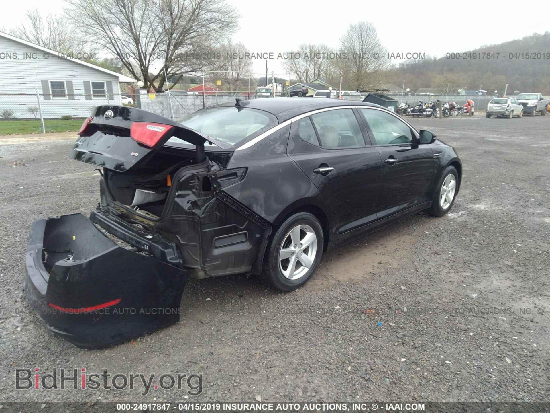 2015 KIA OPTIMA - VIN: KNAGM4A70F5658321 - Фото 4