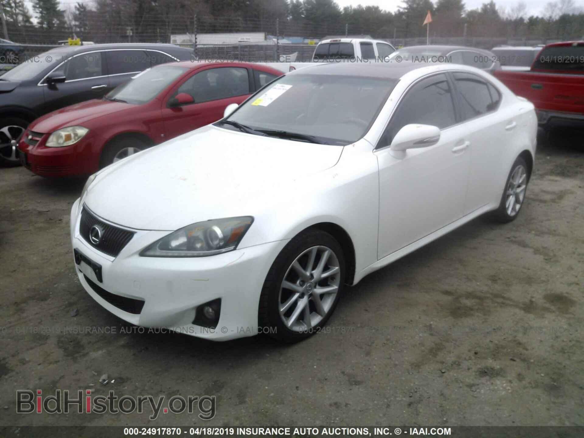 2011 LEXUS IS - VIN: JTHCF5C29B5045254 - Фото 2