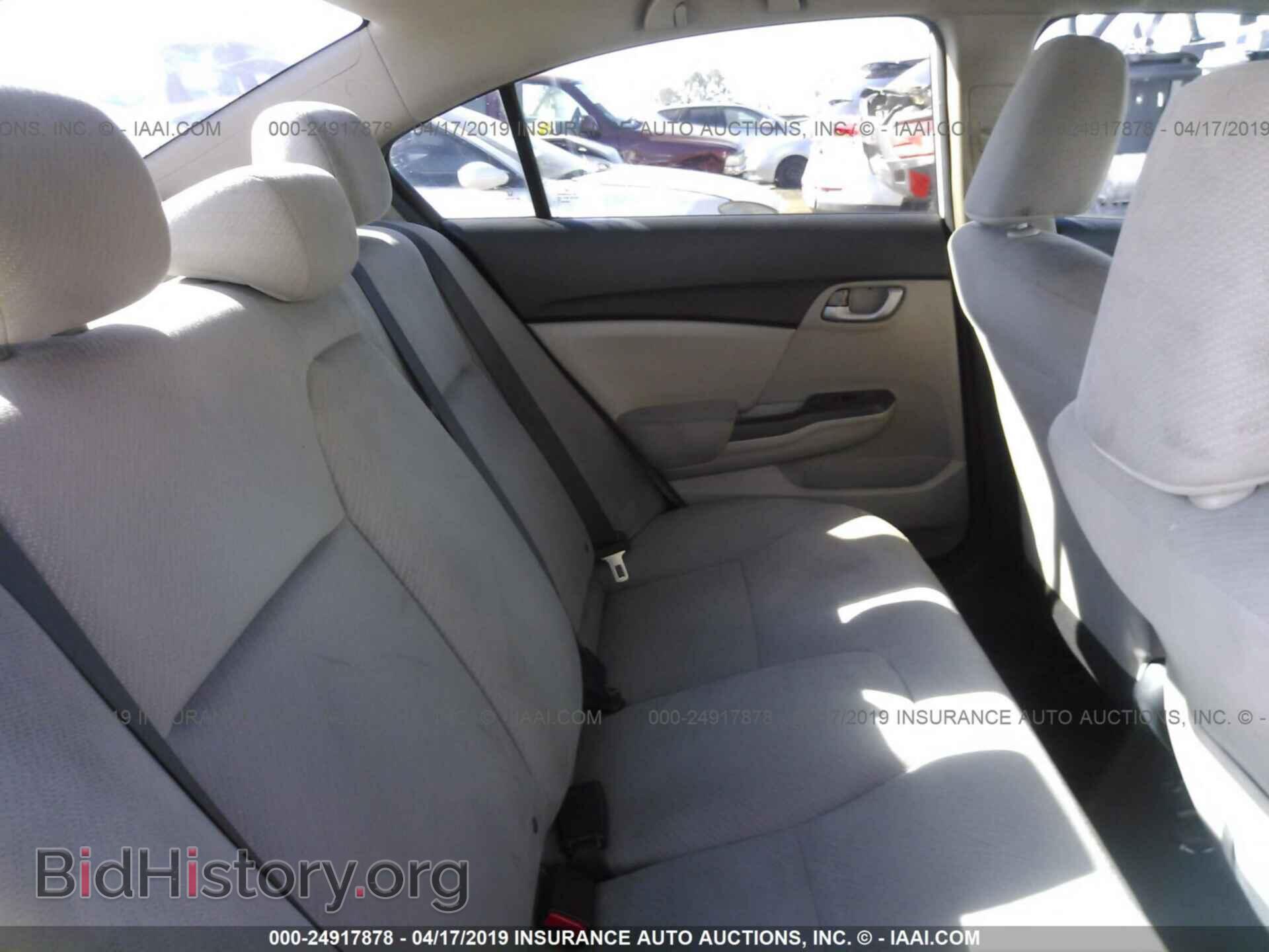 2013 HONDA CIVIC - VIN: 19XFB2F56DE278031 - Фото 8