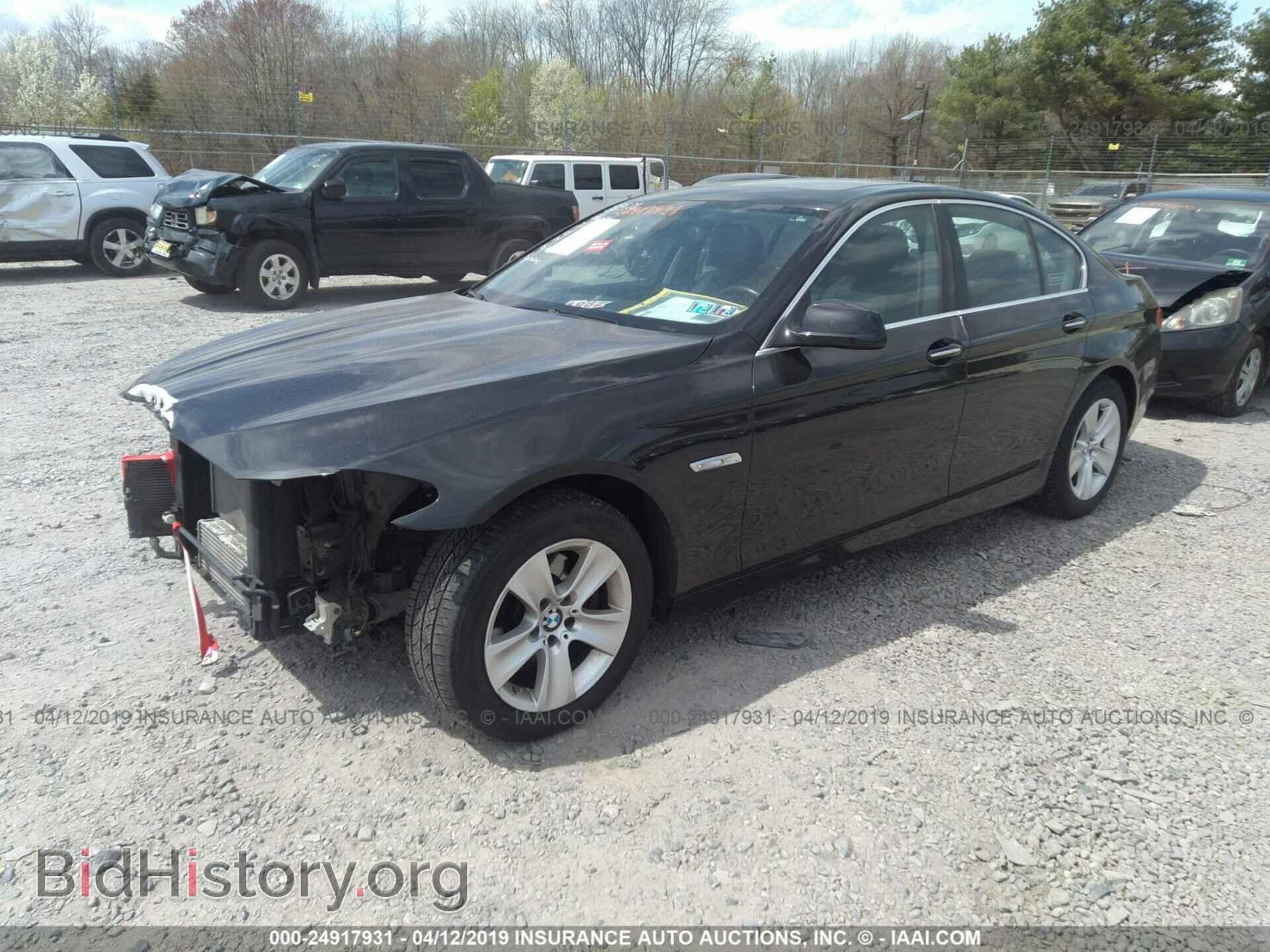 2012 BMW 528 - VIN: WBAXG5C54CDX01911 - Фото 2