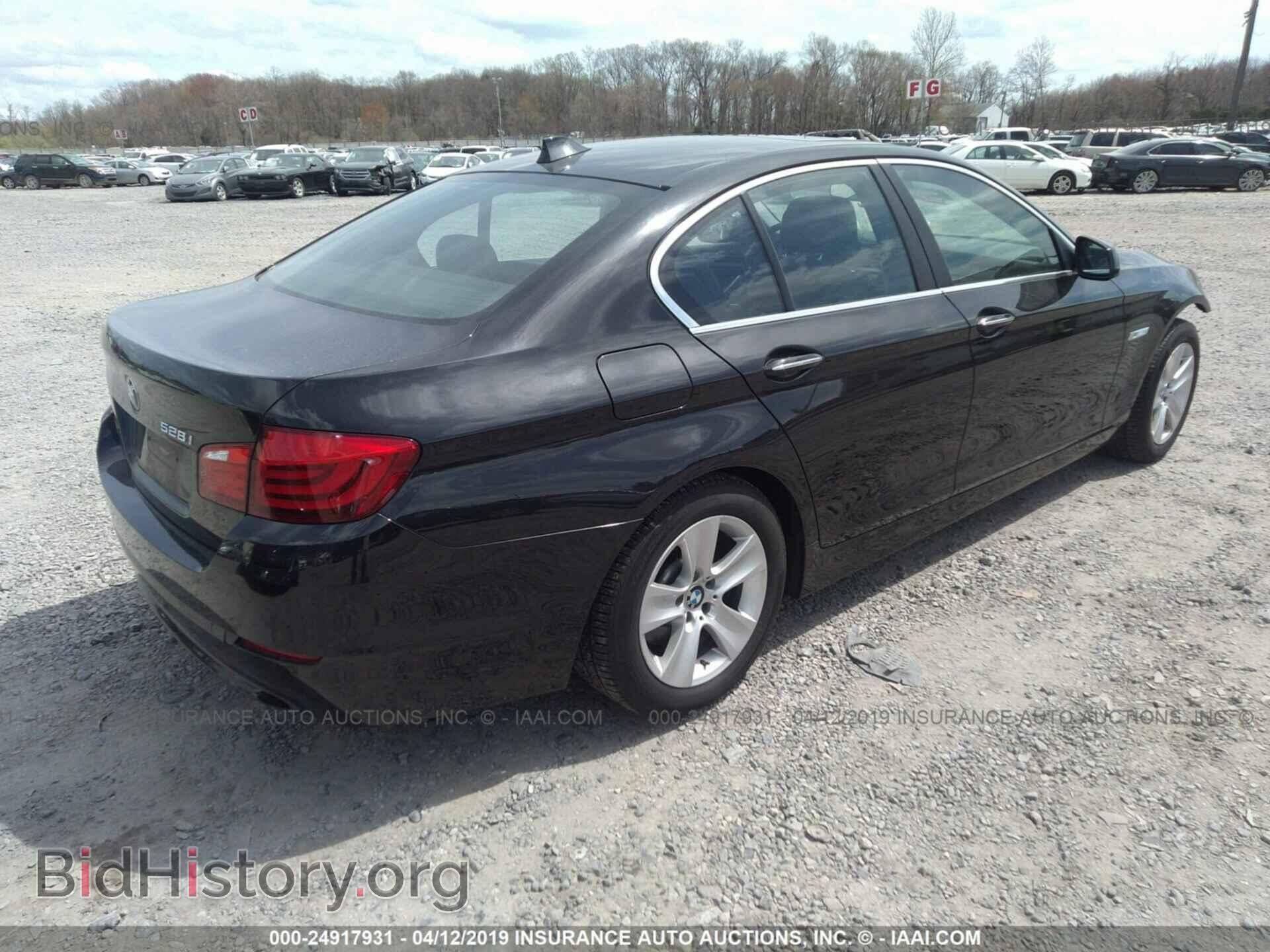 2012 BMW 528 - VIN: WBAXG5C54CDX01911 - Фото 4