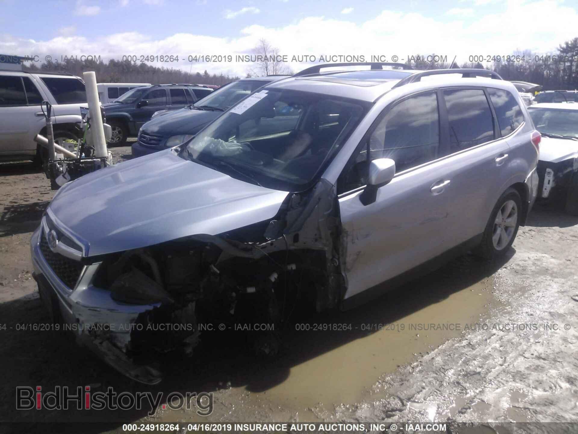 2014 SUBARU FORESTER - VIN: JF2SJAEC4EH521375 - Фото 2