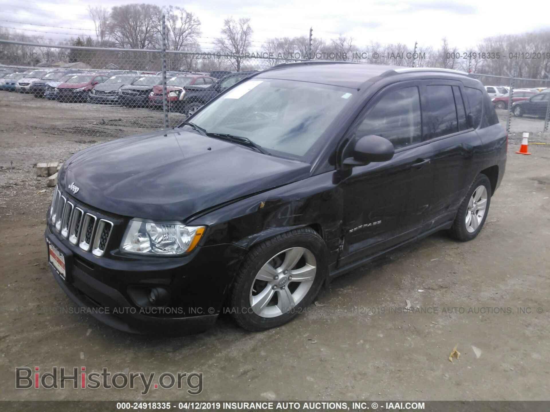 2012 JEEP COMPASS - VIN: 1C4NJDEB8CD523753 - Фото 2