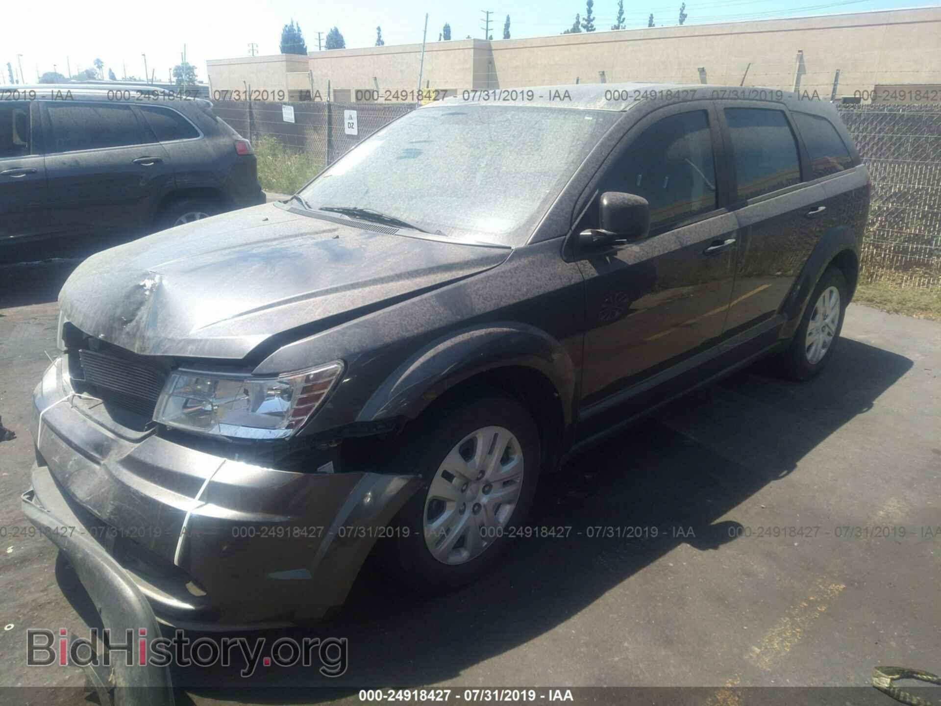 2014 DODGE JOURNEY - VIN: 3C4PDCAB8ET281298 - Фото 2
