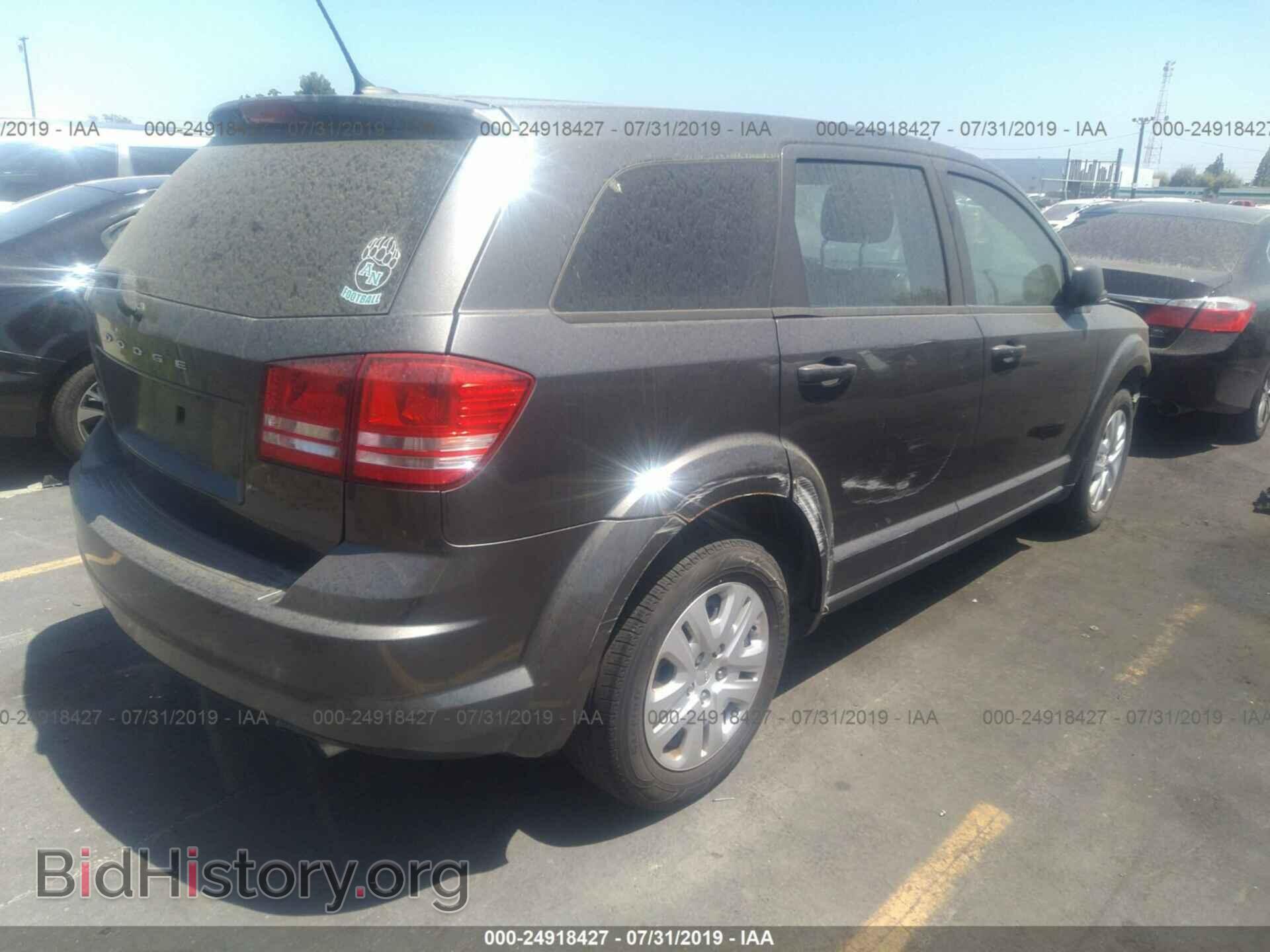 2014 DODGE JOURNEY - VIN: 3C4PDCAB8ET281298 - Фото 4