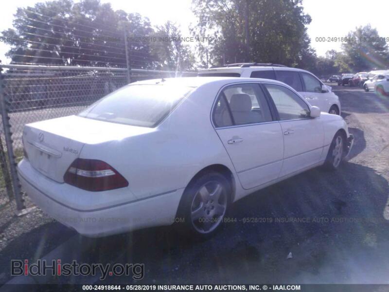 2006 Lexus LS (VIN JTHBN36F765031554) — фото 4 из 10