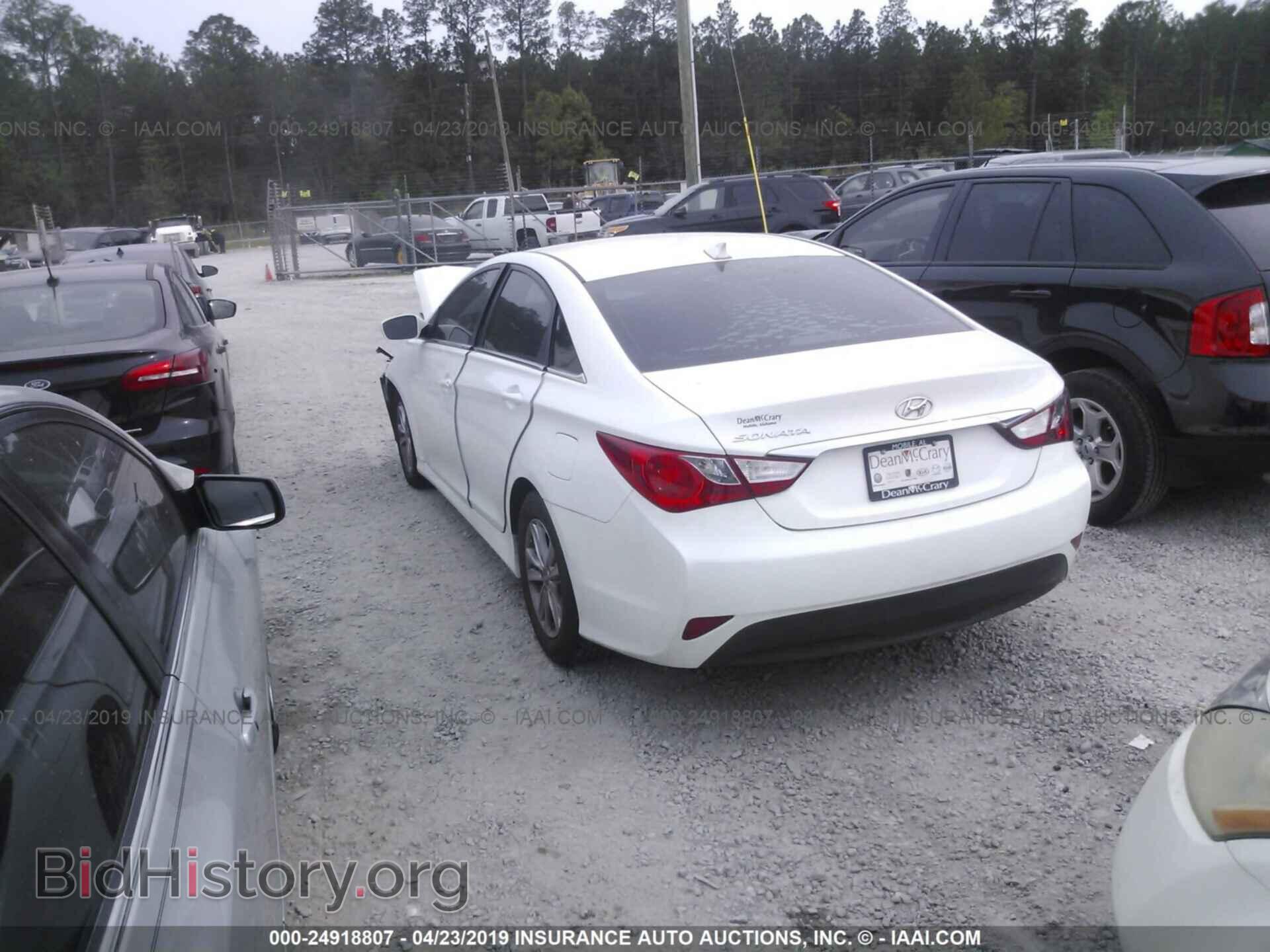 2014 HYUNDAI SONATA - VIN: 5NPEB4AC1EH941113 - Фото 3