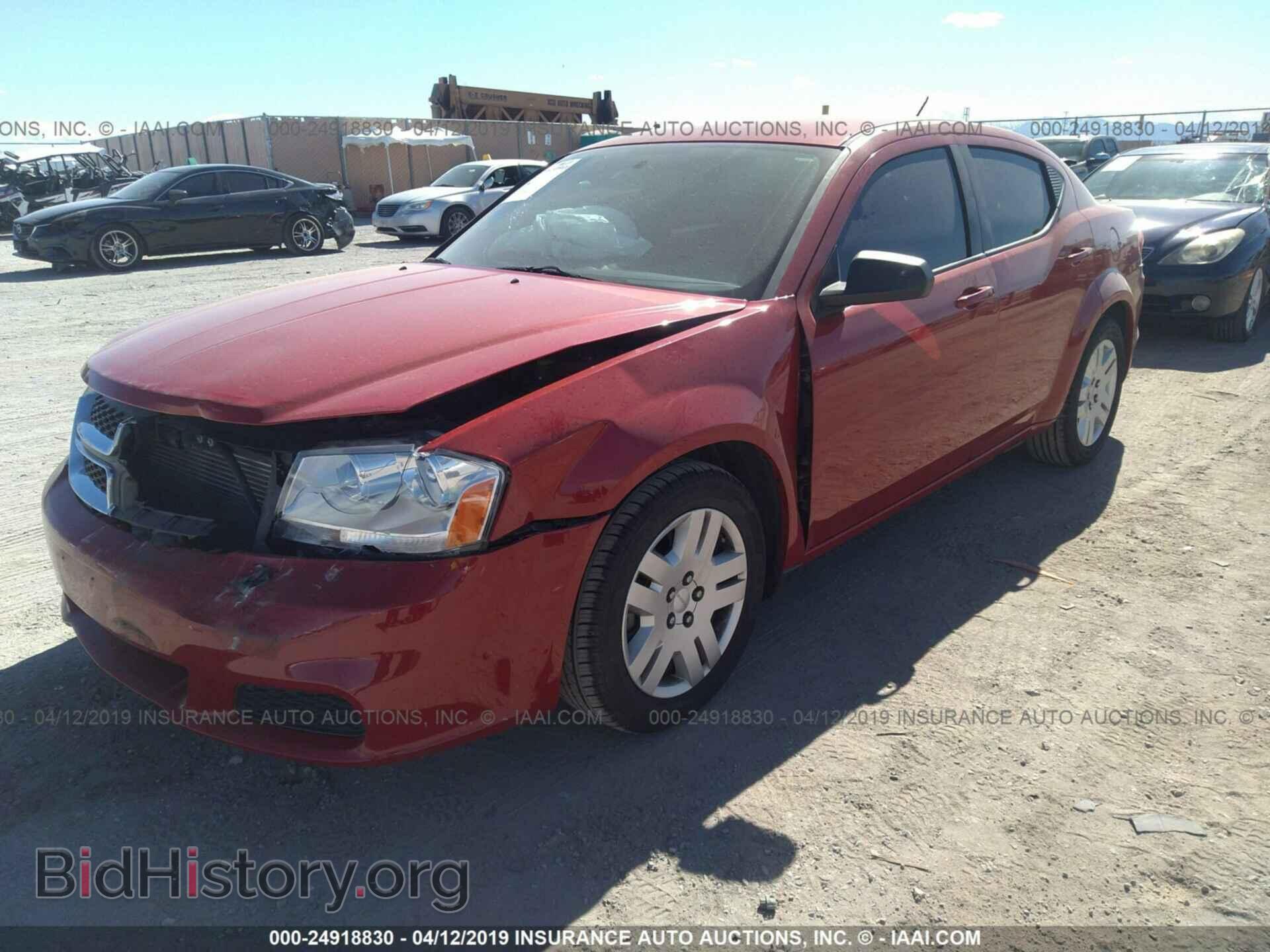 2014 DODGE AVENGER - VIN: 1C3CDZAB9EN115894 - Фото 2