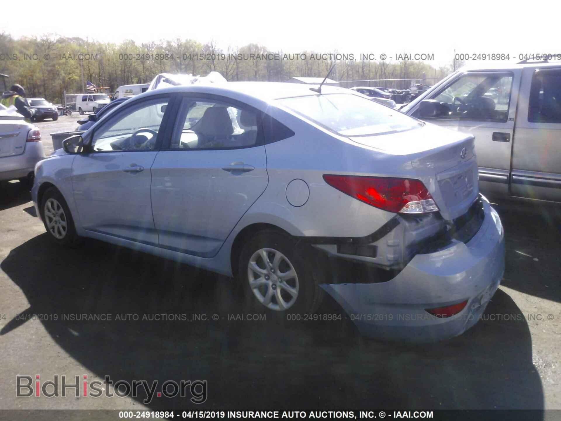 2014 HYUNDAI ACCENT - VIN: KMHCT4AE4EU643792 - Фото 3