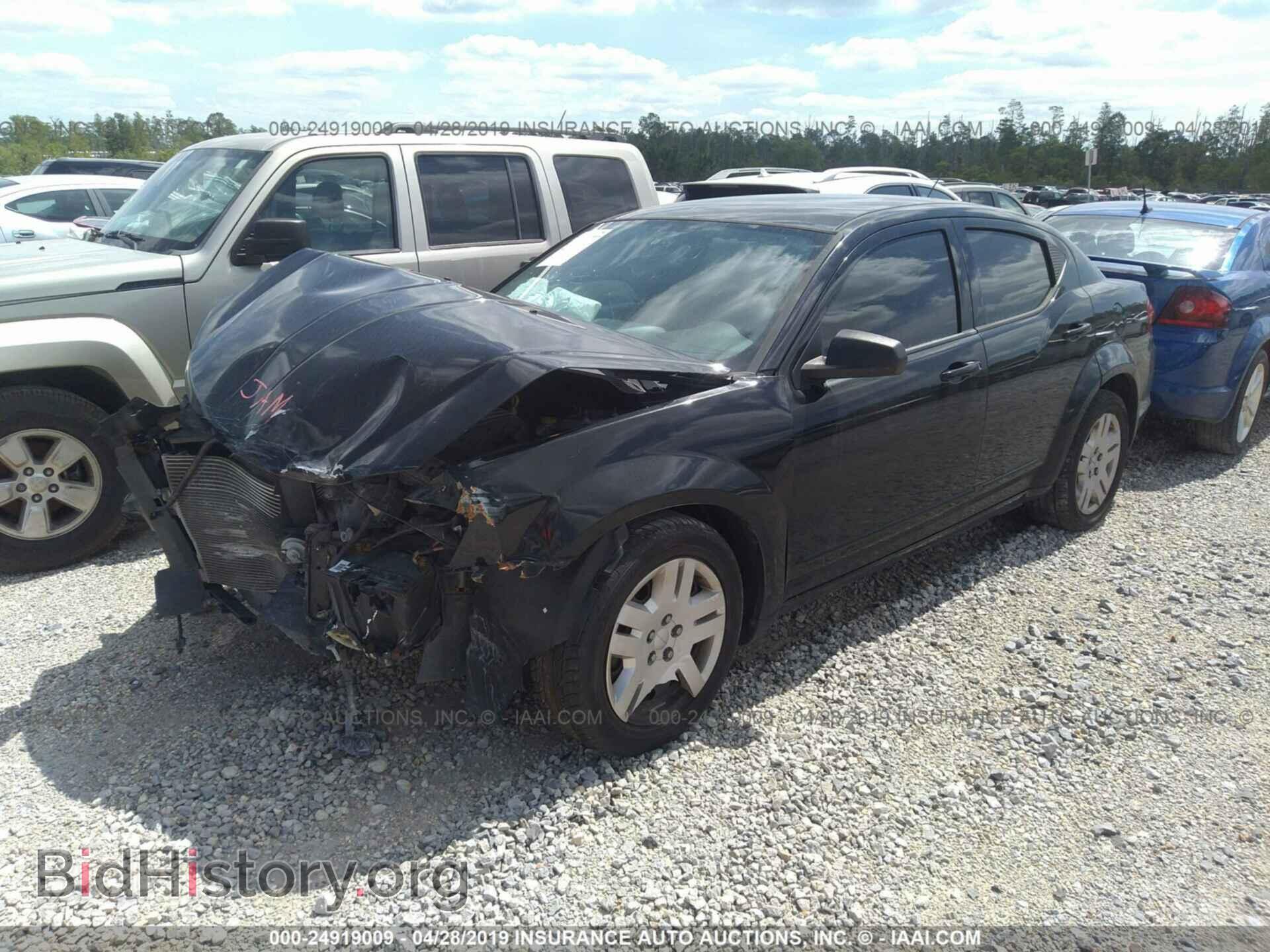 2011 DODGE AVENGER - VIN: 1B3BD4FB5BN586893 - Фото 2