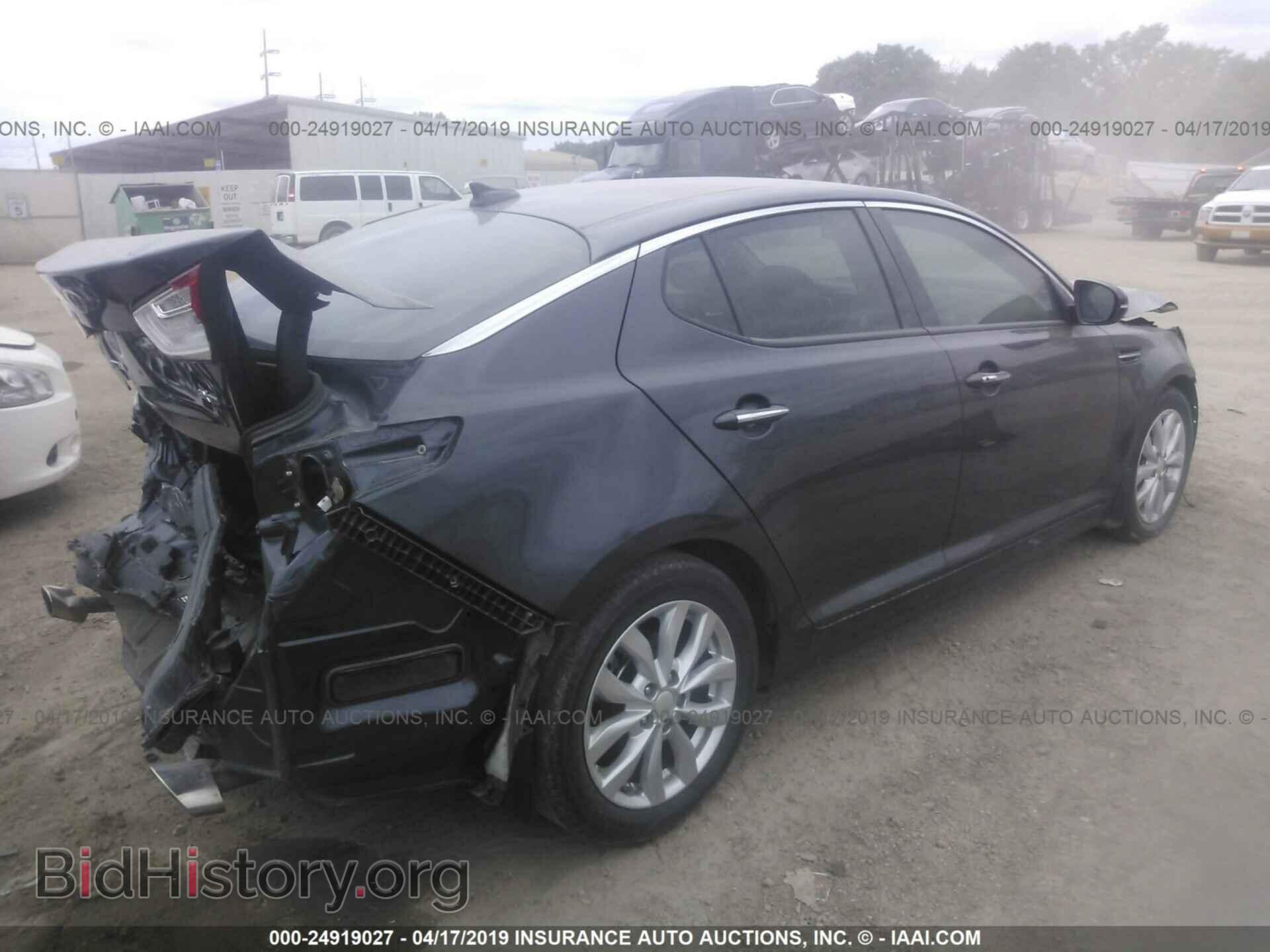 2015 KIA OPTIMA - VIN: 5XXGN4A79FG454113 - Photo 4
