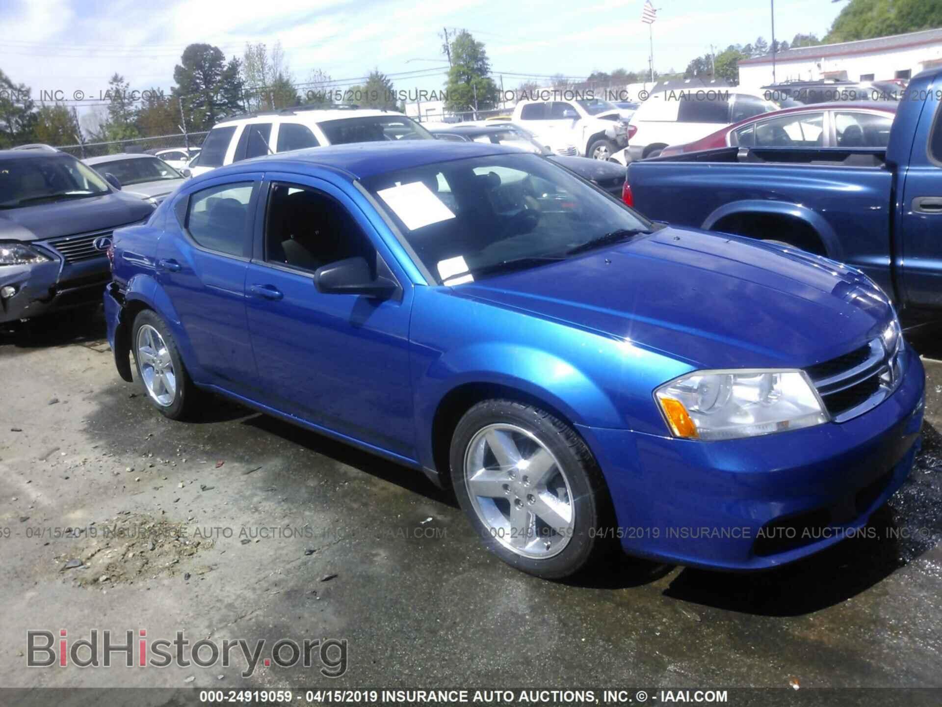 Photo 1C3CDZAB2DN621713 - DODGE AVENGER 2013