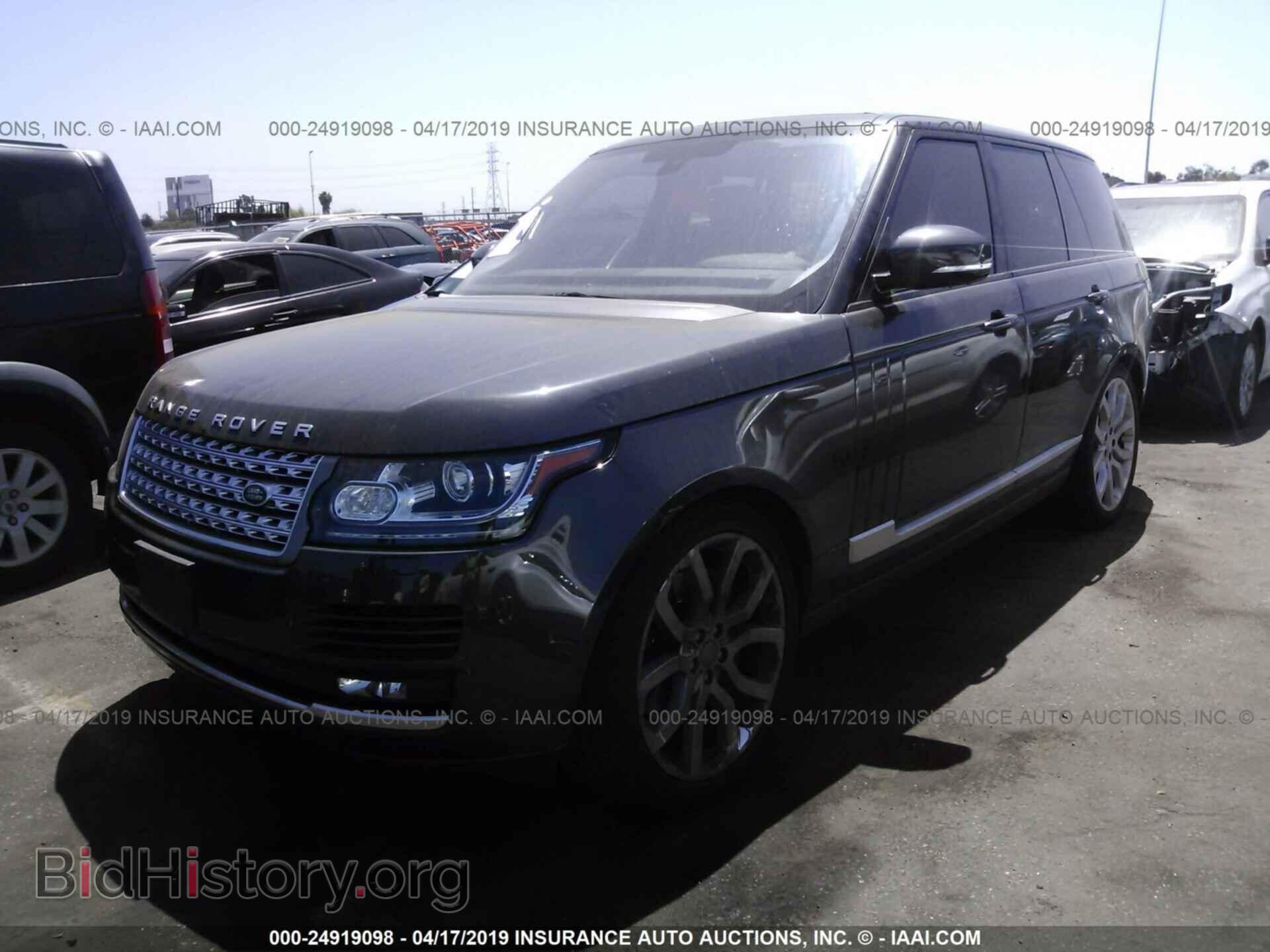 2016 LAND ROVER RANGE ROVER - VIN: SALGS2VF3GA255529 - Фото 2