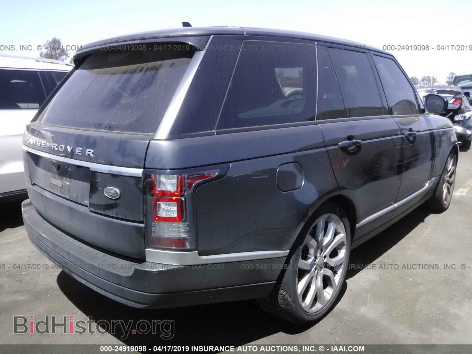 2016 LAND ROVER RANGE ROVER - VIN: SALGS2VF3GA255529 - Фото 4