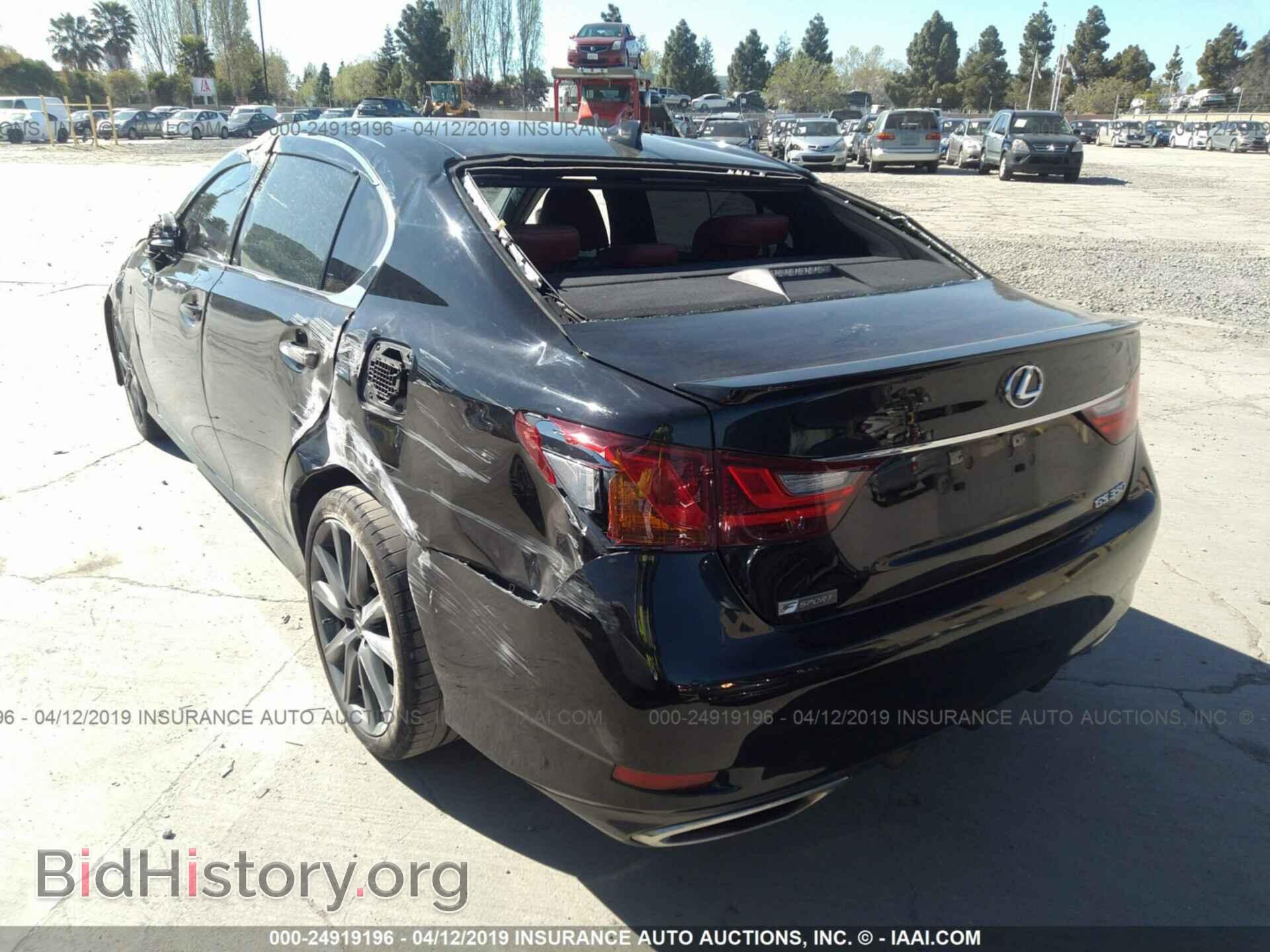 2015 LEXUS GS - VIN: JTHBE1BL3FA004696 - Фото 3