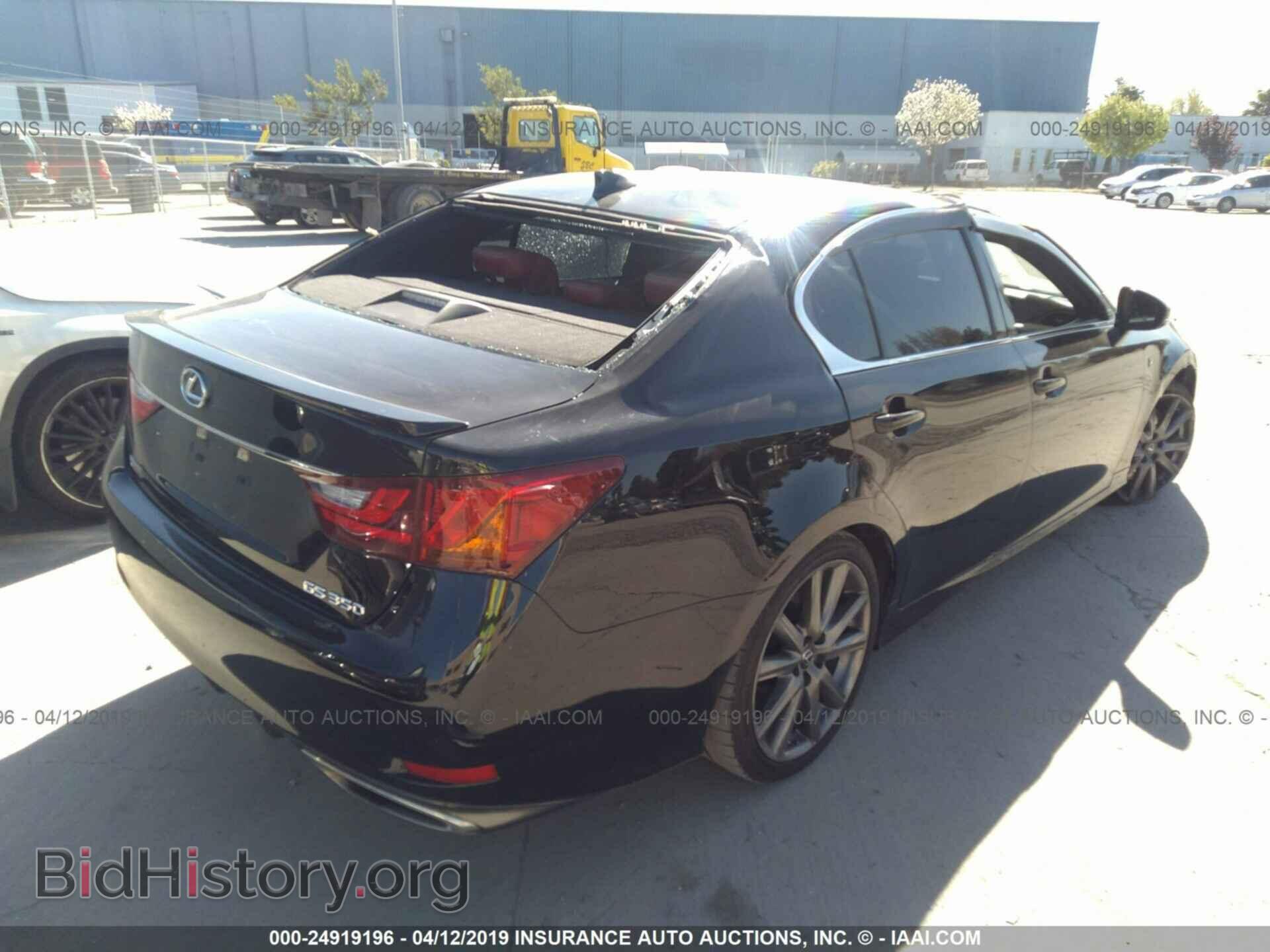 2015 LEXUS GS - VIN: JTHBE1BL3FA004696 - Фото 4