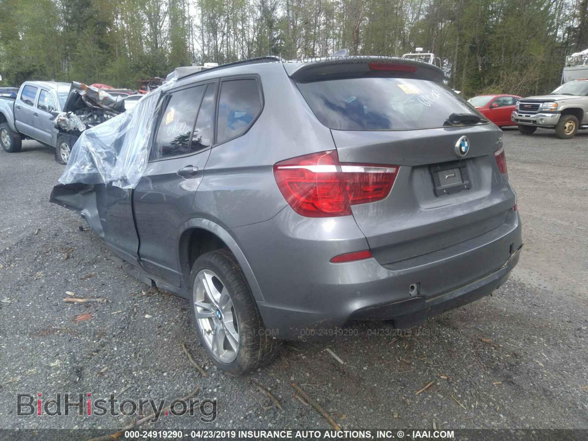2014 BMW X3 - VIN: 5UXWX9C57E0D18448 - Фото 3