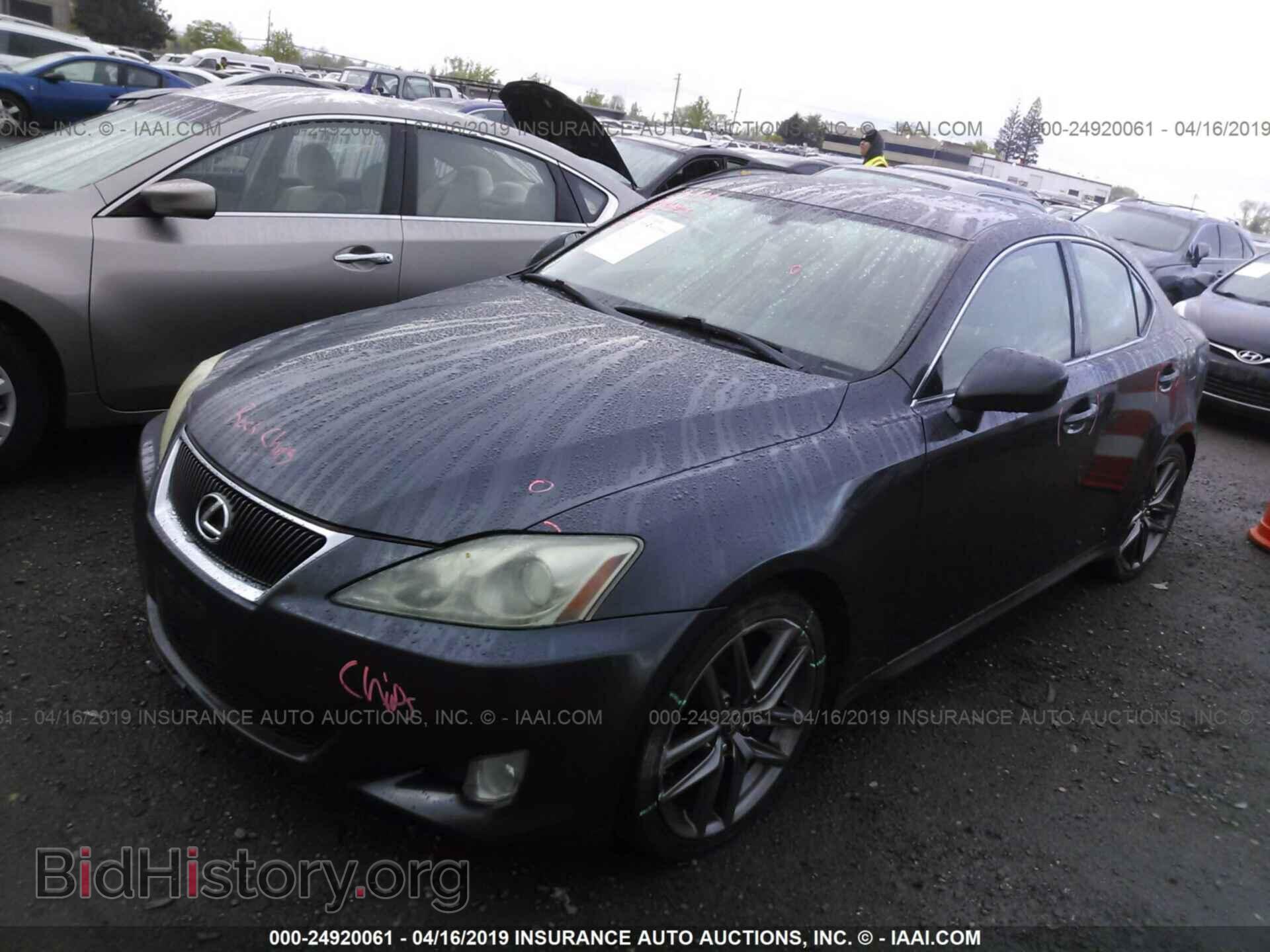 2007 LEXUS IS - VIN: JTHBE262372008606 - Photo 2