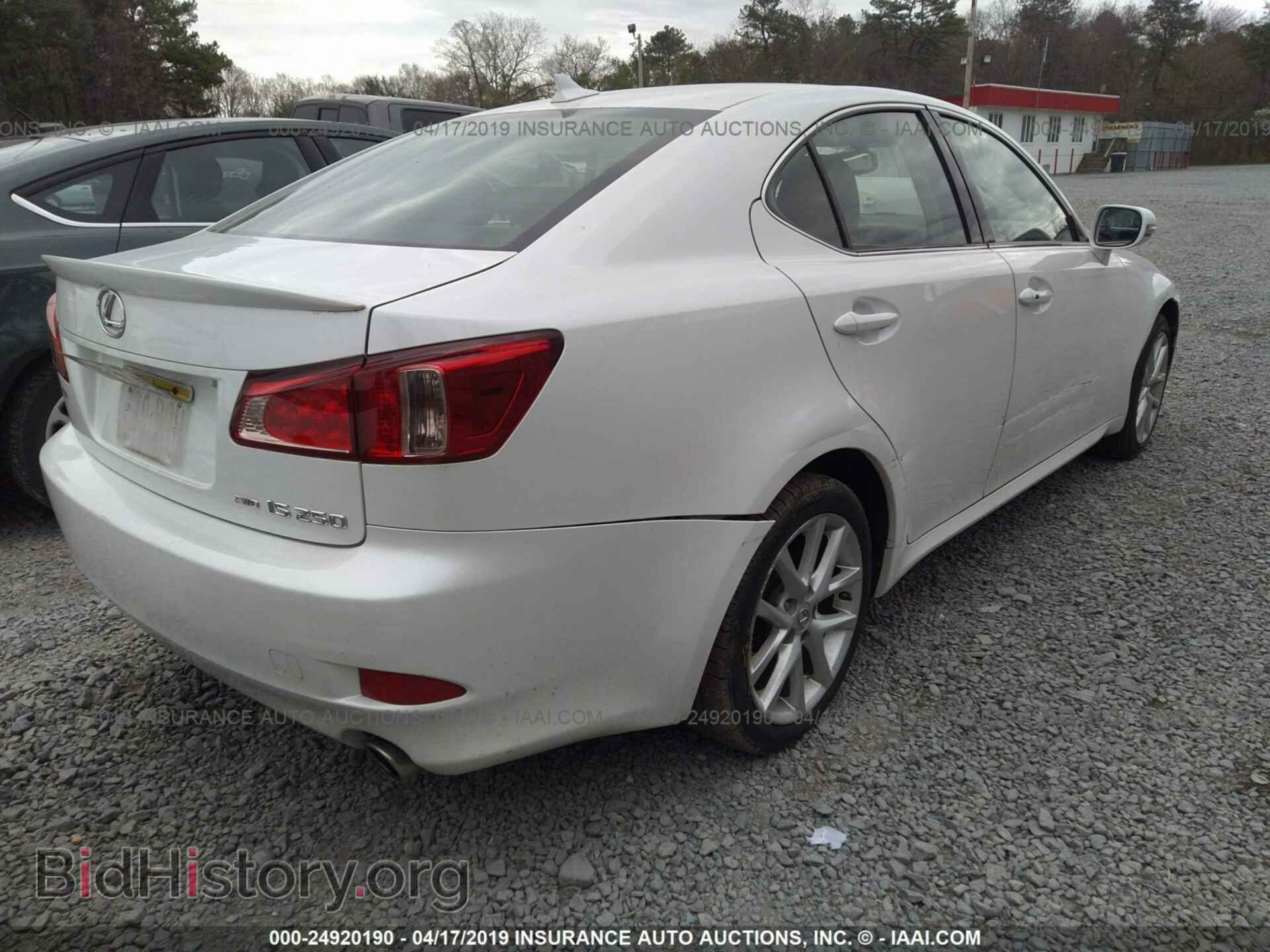 2012 LEXUS IS - VIN: JTHCF5C24C5053408 - Фото 4