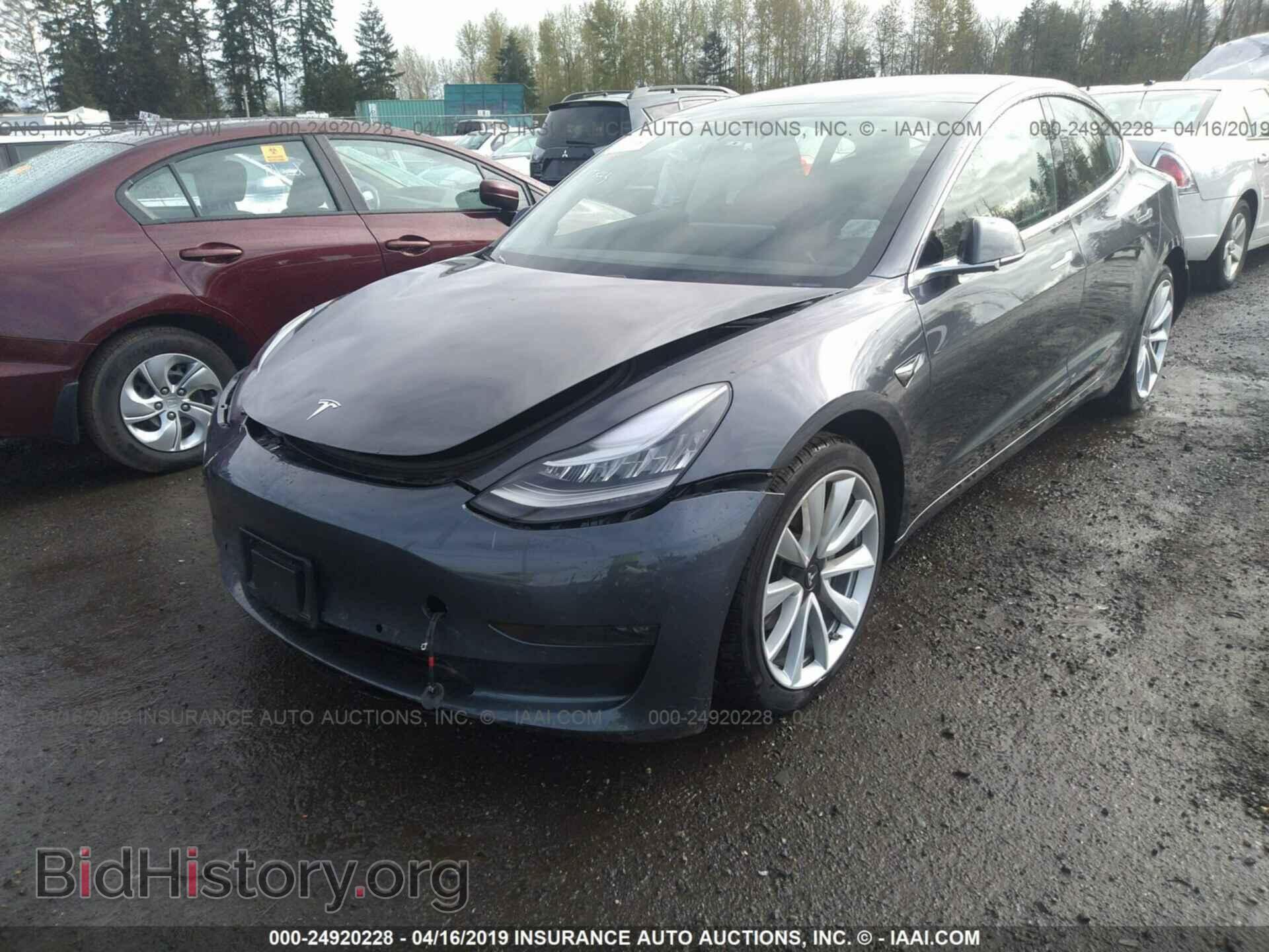 2018 TESLA MODEL 3 - VIN: 5YJ3E1EA5JF046951 - Фото 2