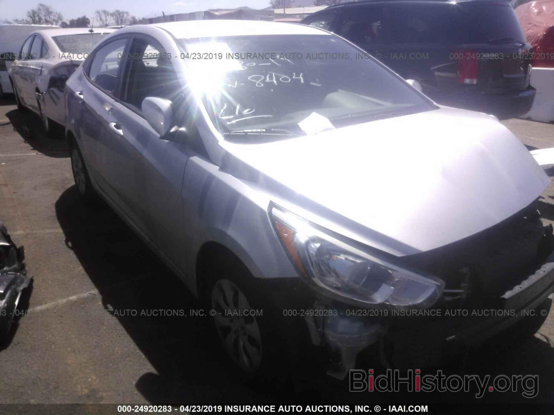 Photo KMHCT4AEXFU818404 - HYUNDAI ACCENT 2015