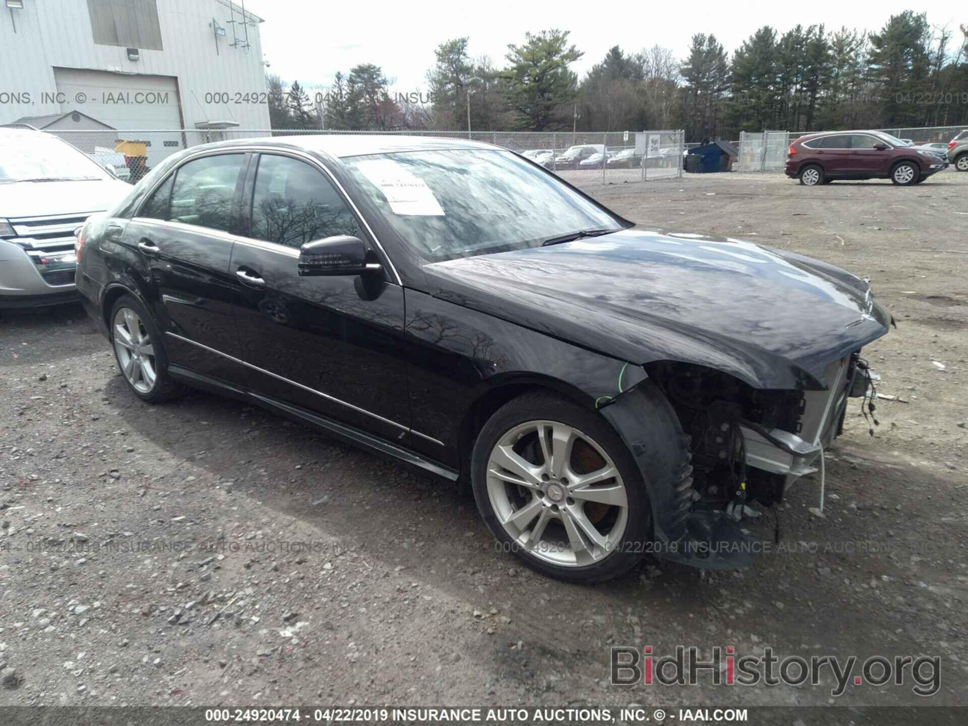 Photo WDDHF8JB4DA713361 - MERCEDES-BENZ E 2013