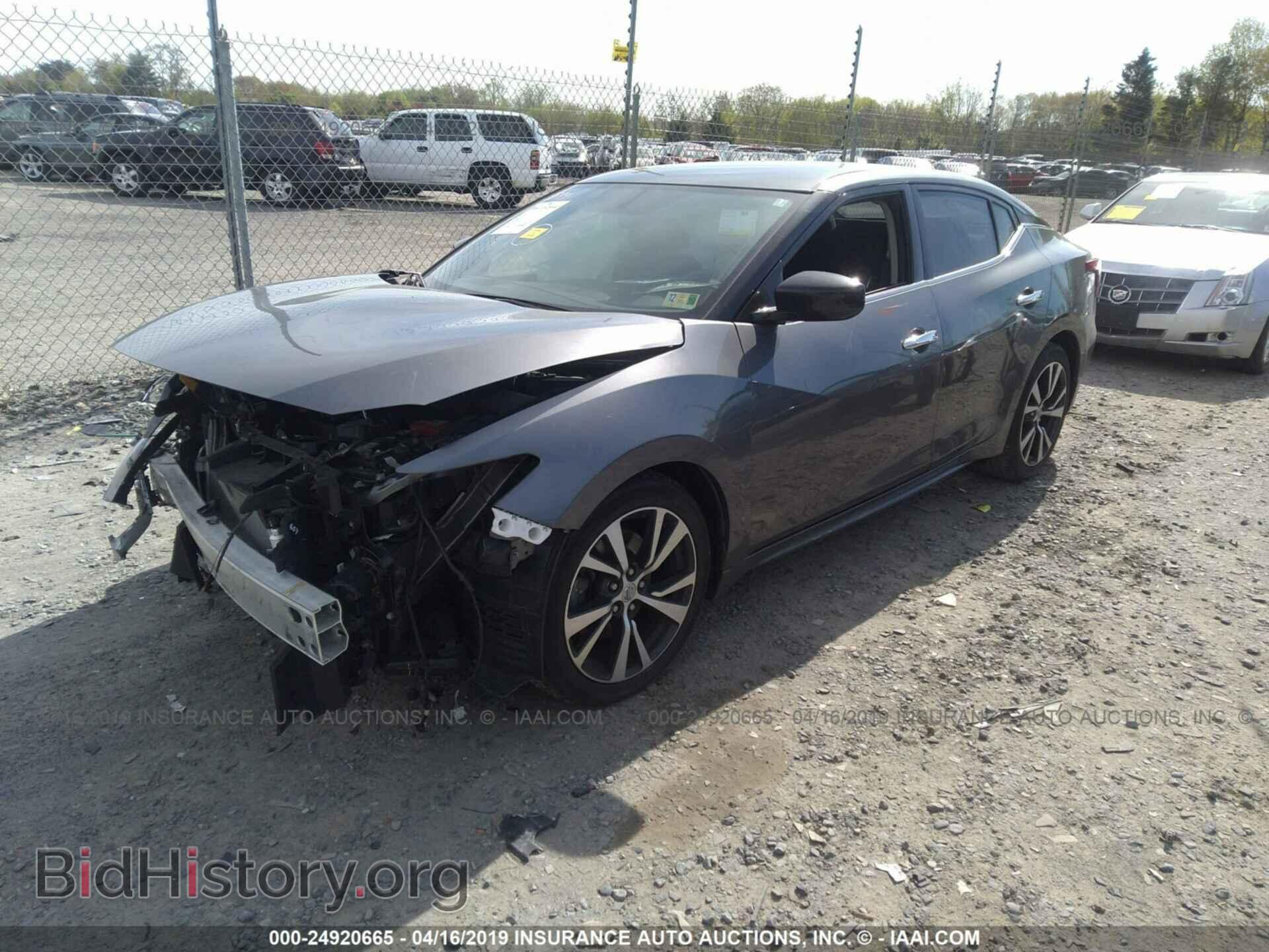 2017 NISSAN MAXIMA - VIN: 1N4AA6AP1HC383818 - Фото 2