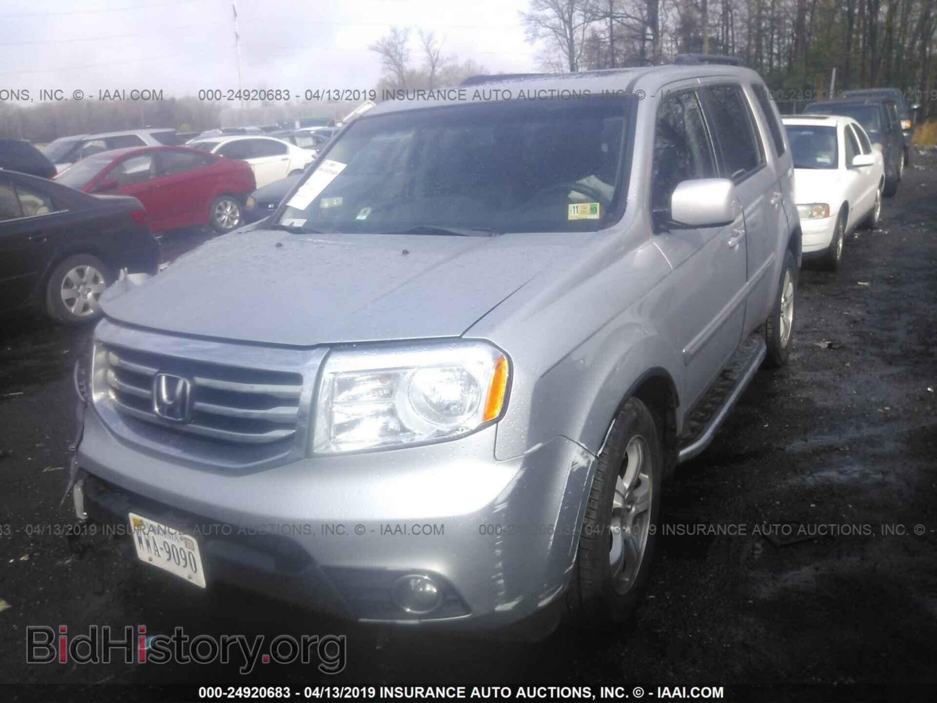 2012 HONDA PILOT - VIN: 5FNYF4H61CB060604 - Фото 2