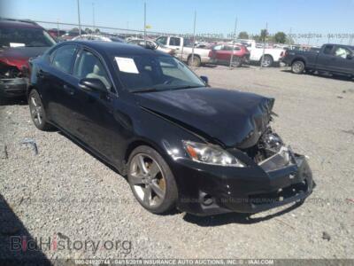 2011 Lexus IS 250, черный — VIN JTHBF5C29B5143261, IAAI