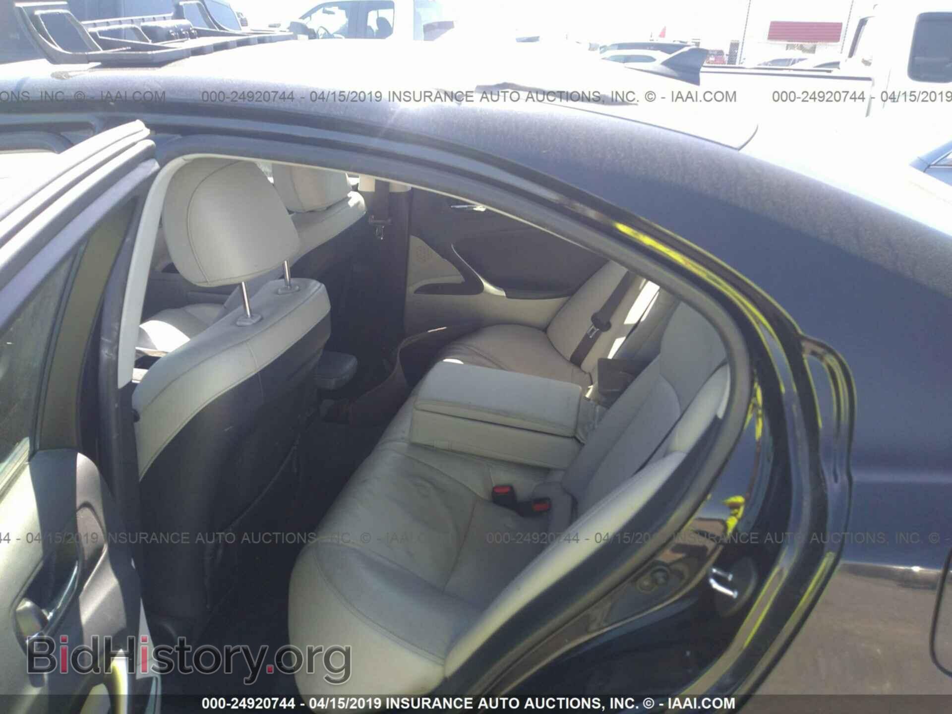 2011 LEXUS IS - VIN: JTHBF5C29B5143261 - Фото 8