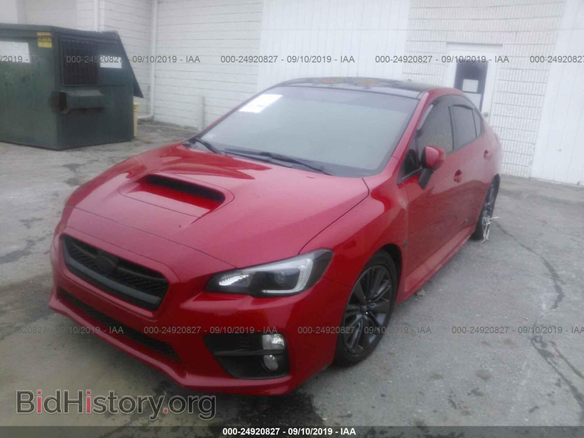 2016 SUBARU WRX - VIN: JF1VA1B69G9815951 - Фото 2