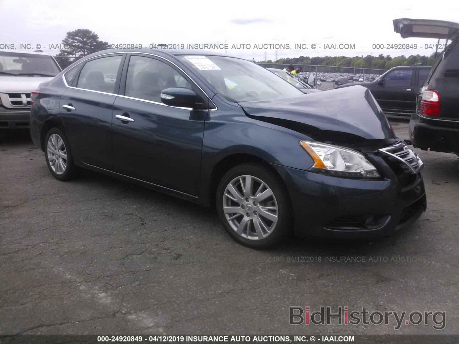 Photo 3N1AB7AP0EY203344 - NISSAN SENTRA 2014